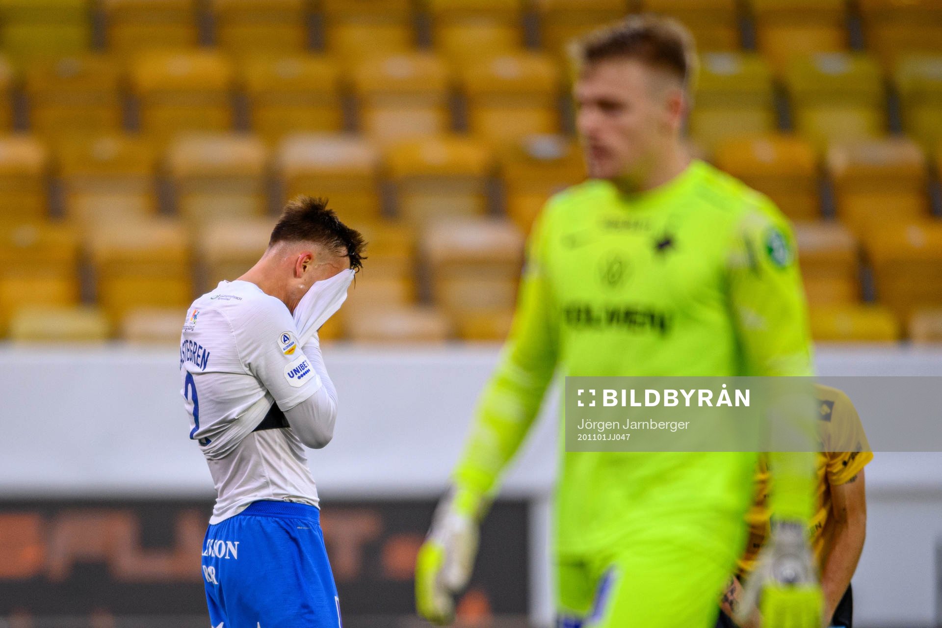 IFK Norrköpings Henrik Castegren deppar