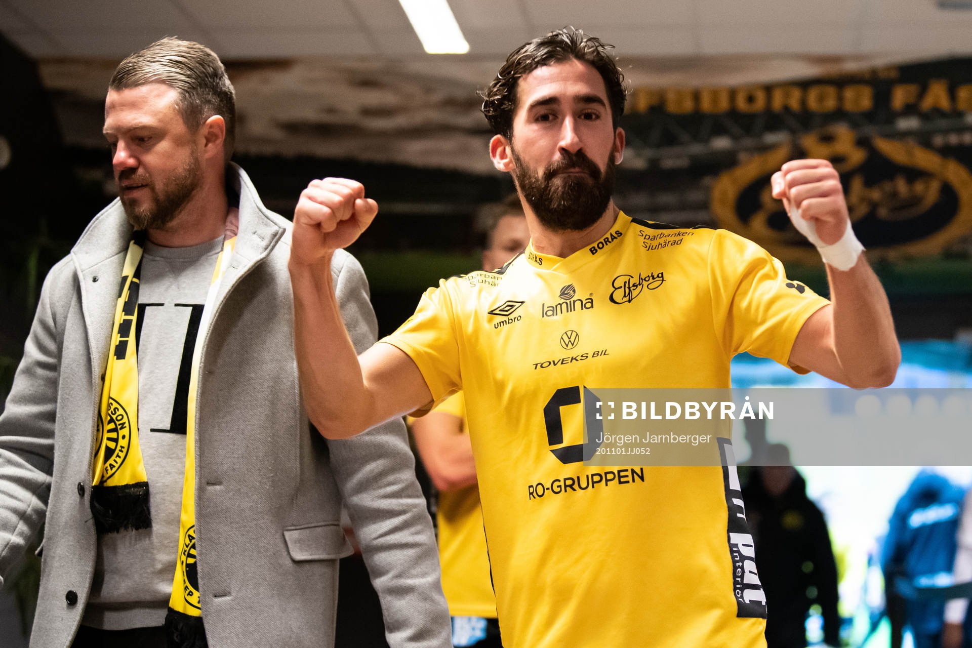Elfsborgs Frederik Holst jublar