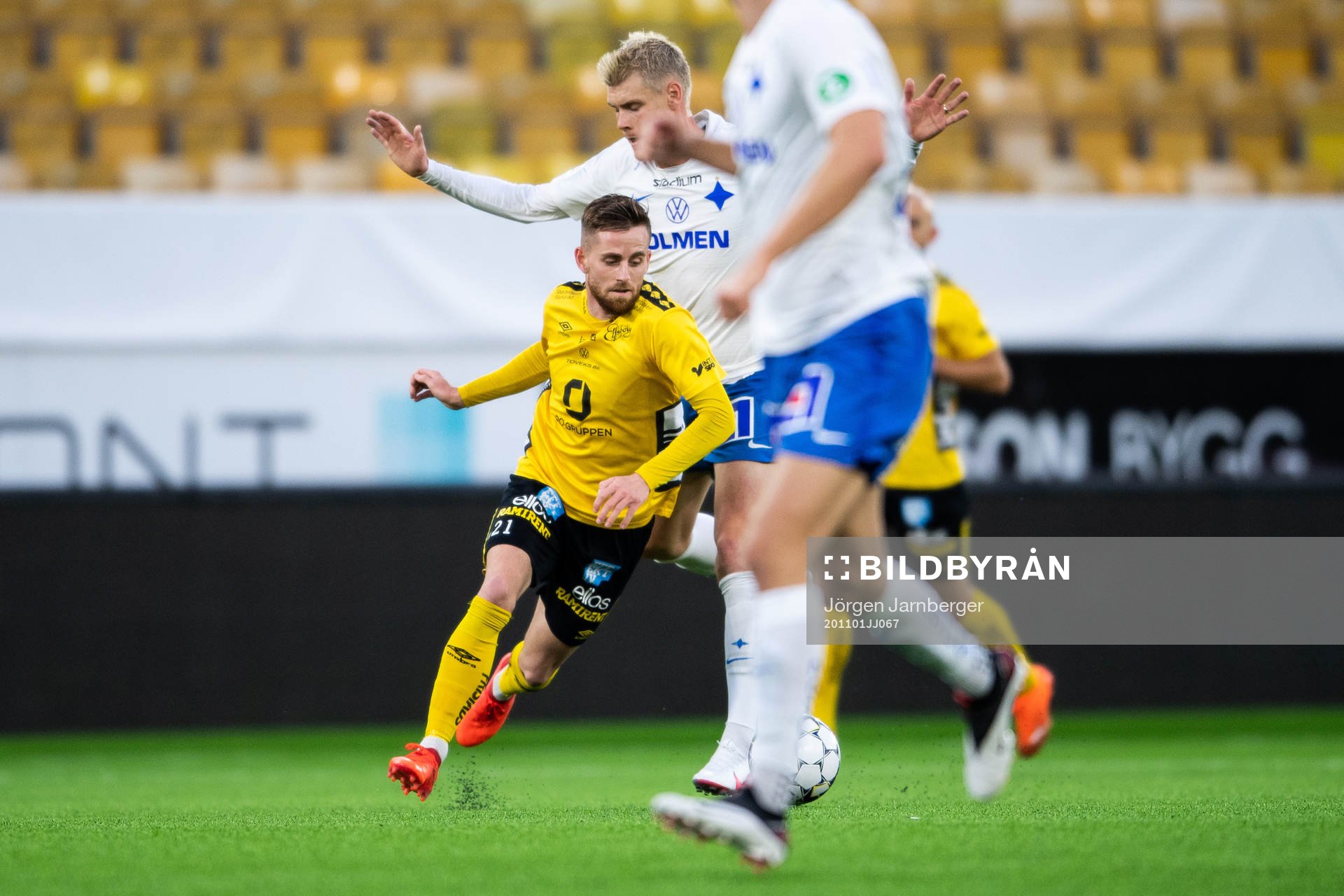Elfsborgs Rasmus Alm och IFK Norrköpings Eric Smith
