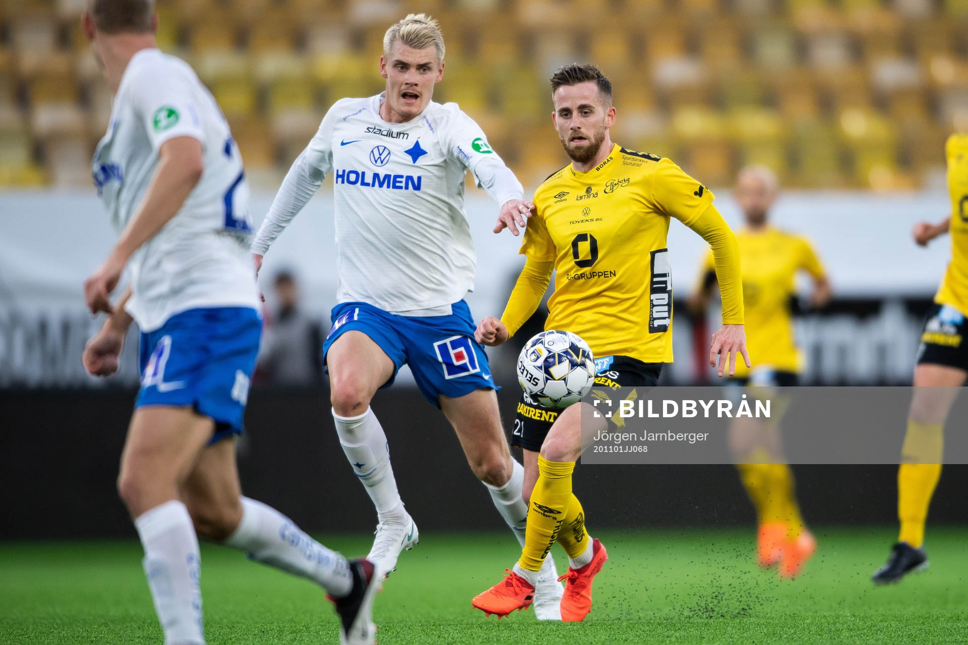 Elfsborgs Rasmus Alm och IFK Norrköpings Eric Smith
