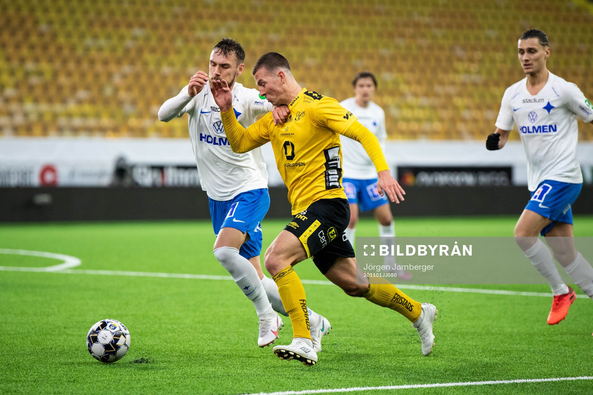 IFK Norrköpings Linus Wahlqvist och Elfsborgs Simon Olsson