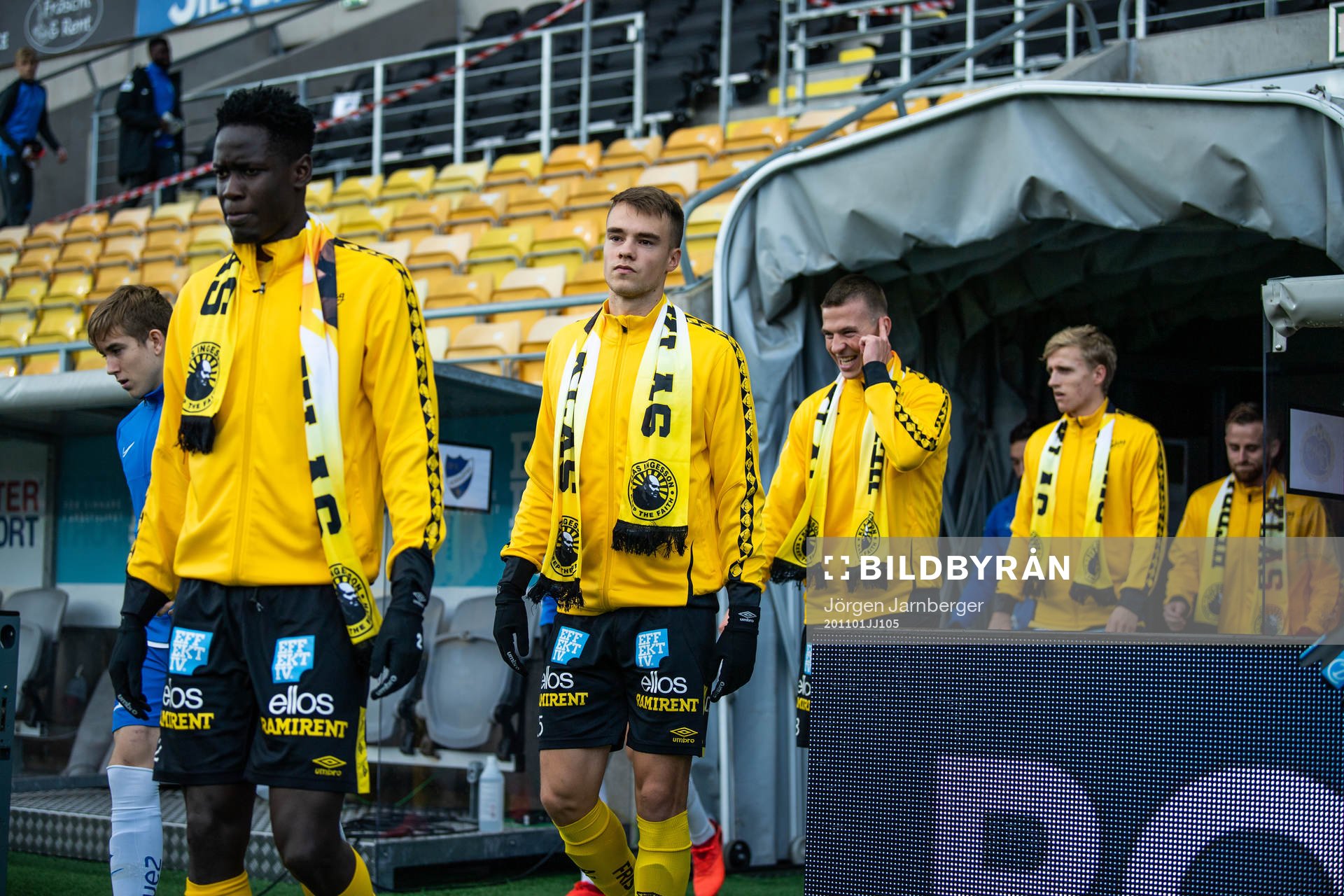 Elfsborgs Joseph Stanley Okumu, Leo Väisänen, Simon