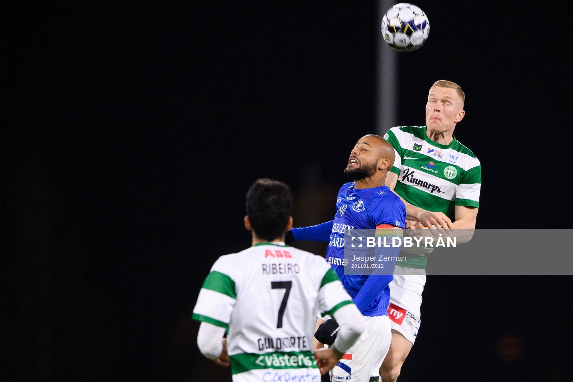 Trelleborgs Salif Camara Jönsson och Västerås Simon