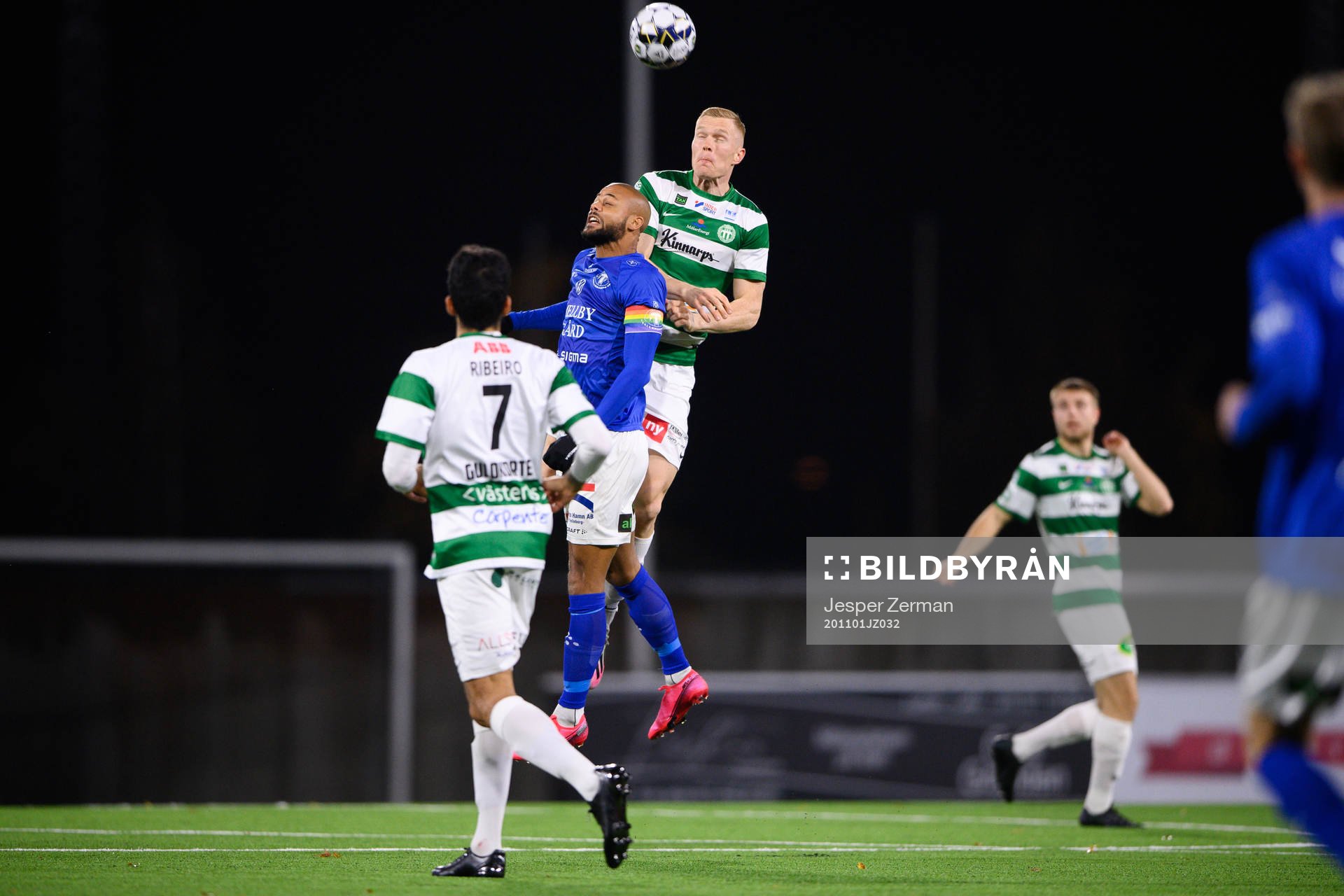 Trelleborgs Salif Camara Jönsson och Västerås Simon