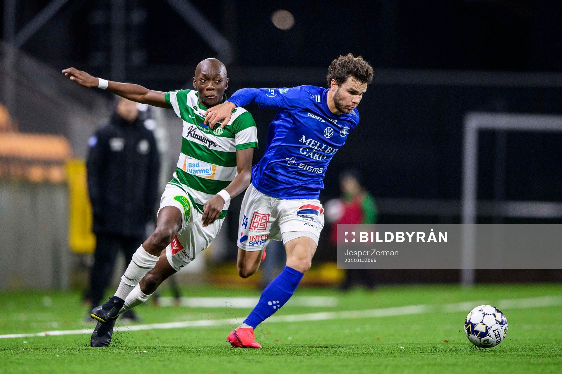 Västerås Moonga Simba och Trelleborgs Herman Hallberg