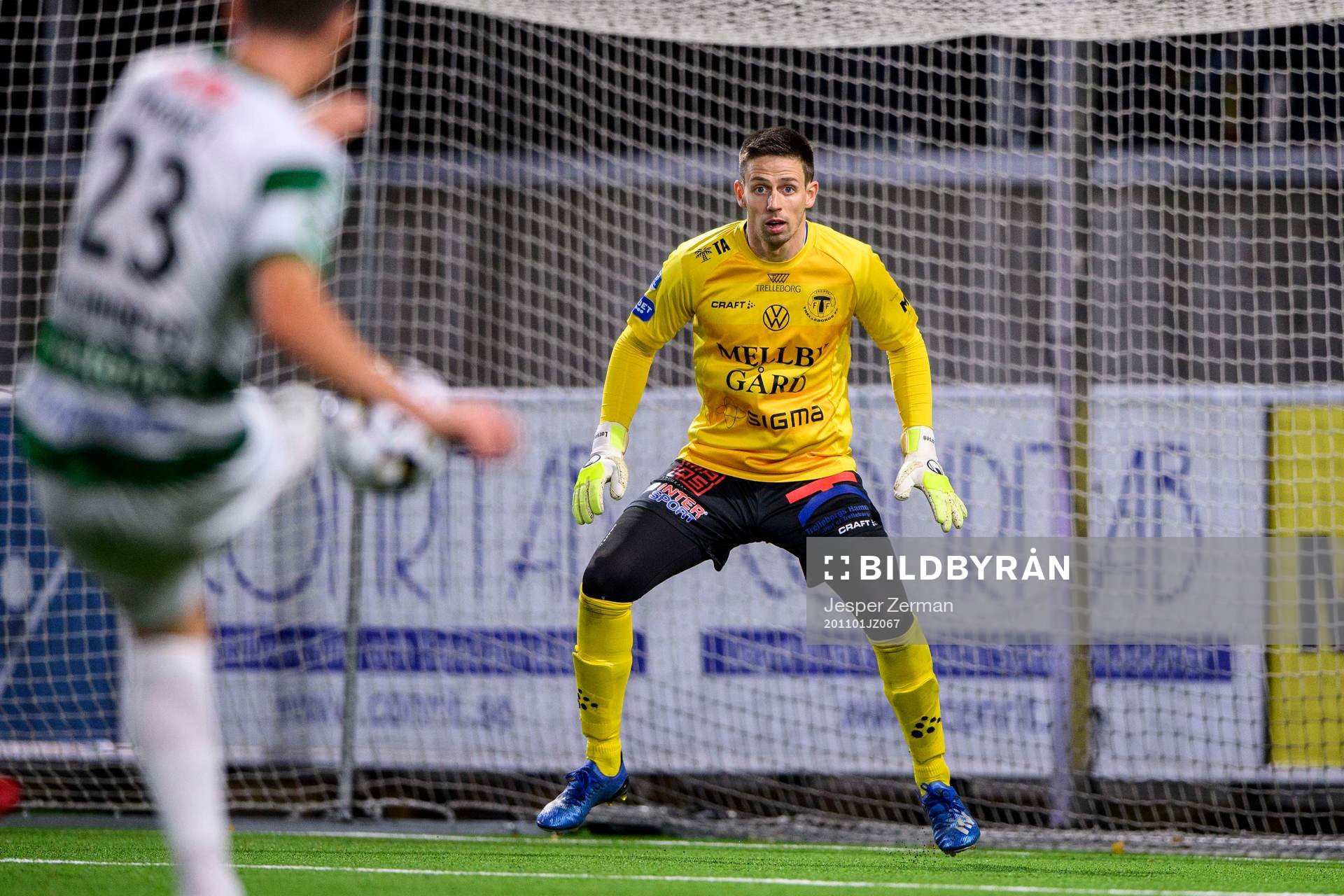 Trelleborgs målvakt Andreas Larsen