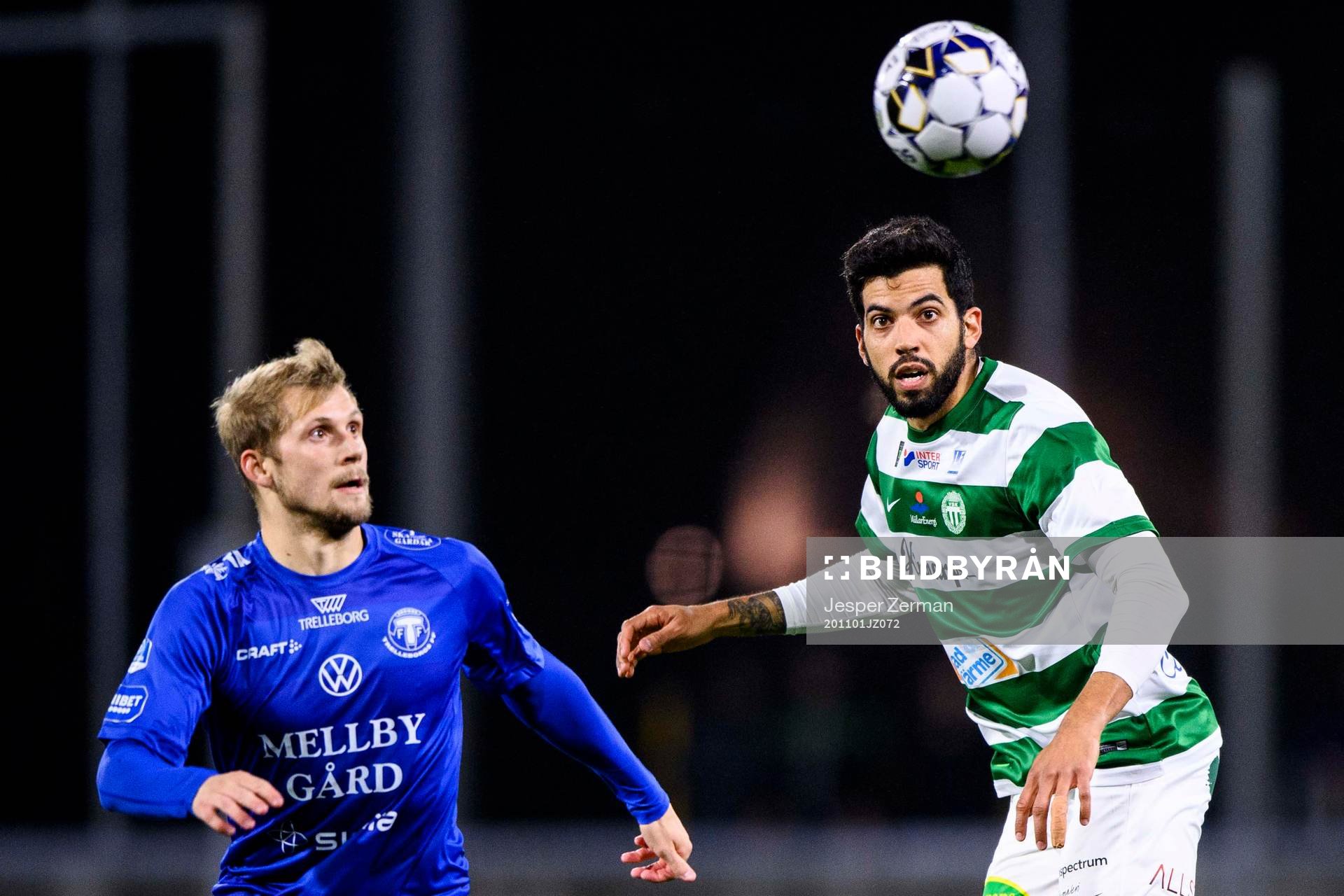 Trelleborgs Erik Andersson och Västerås Pedro Ribeiro