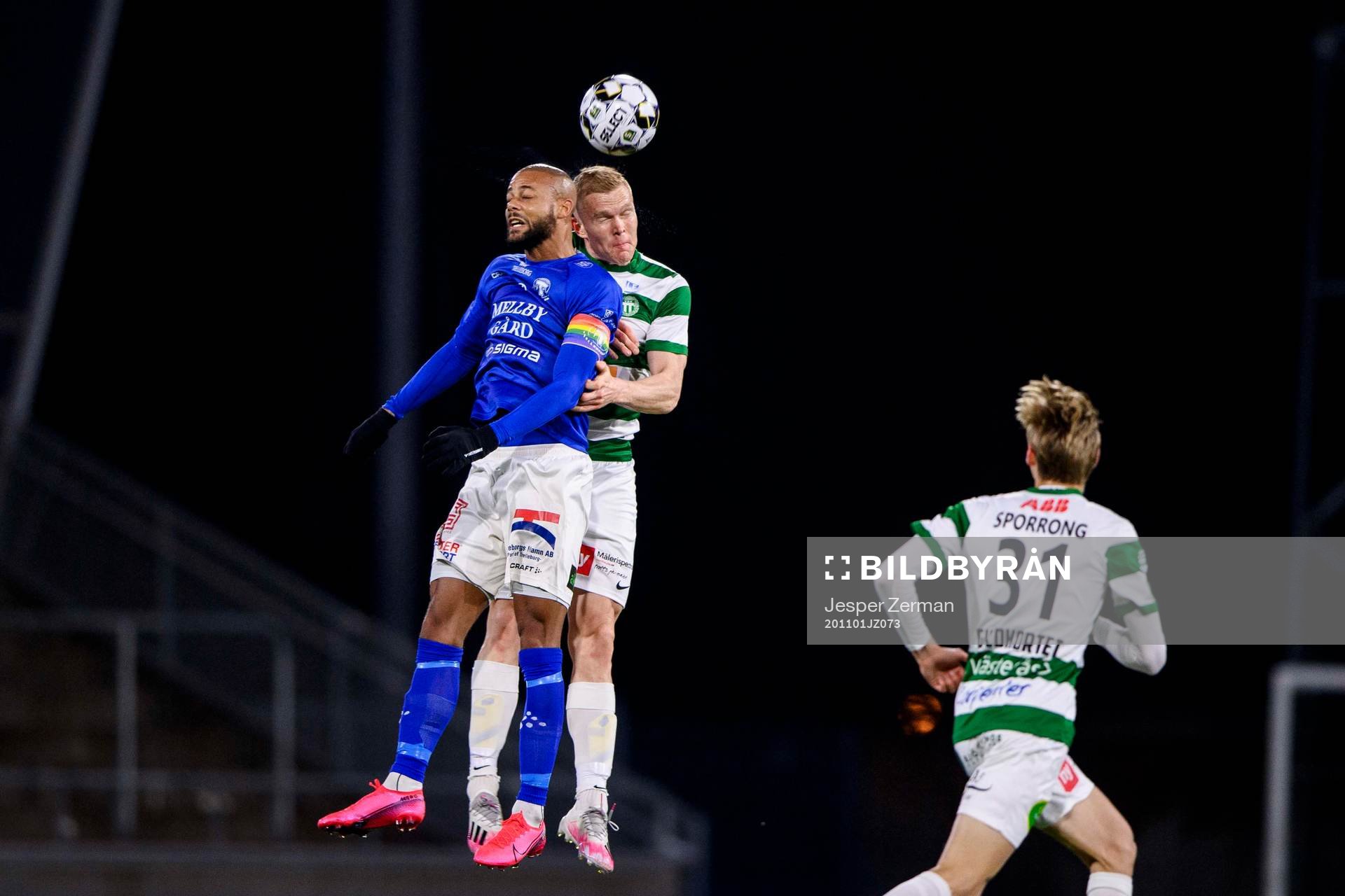 Trelleborgs Salif Camara Jönsson och Västerås Simon