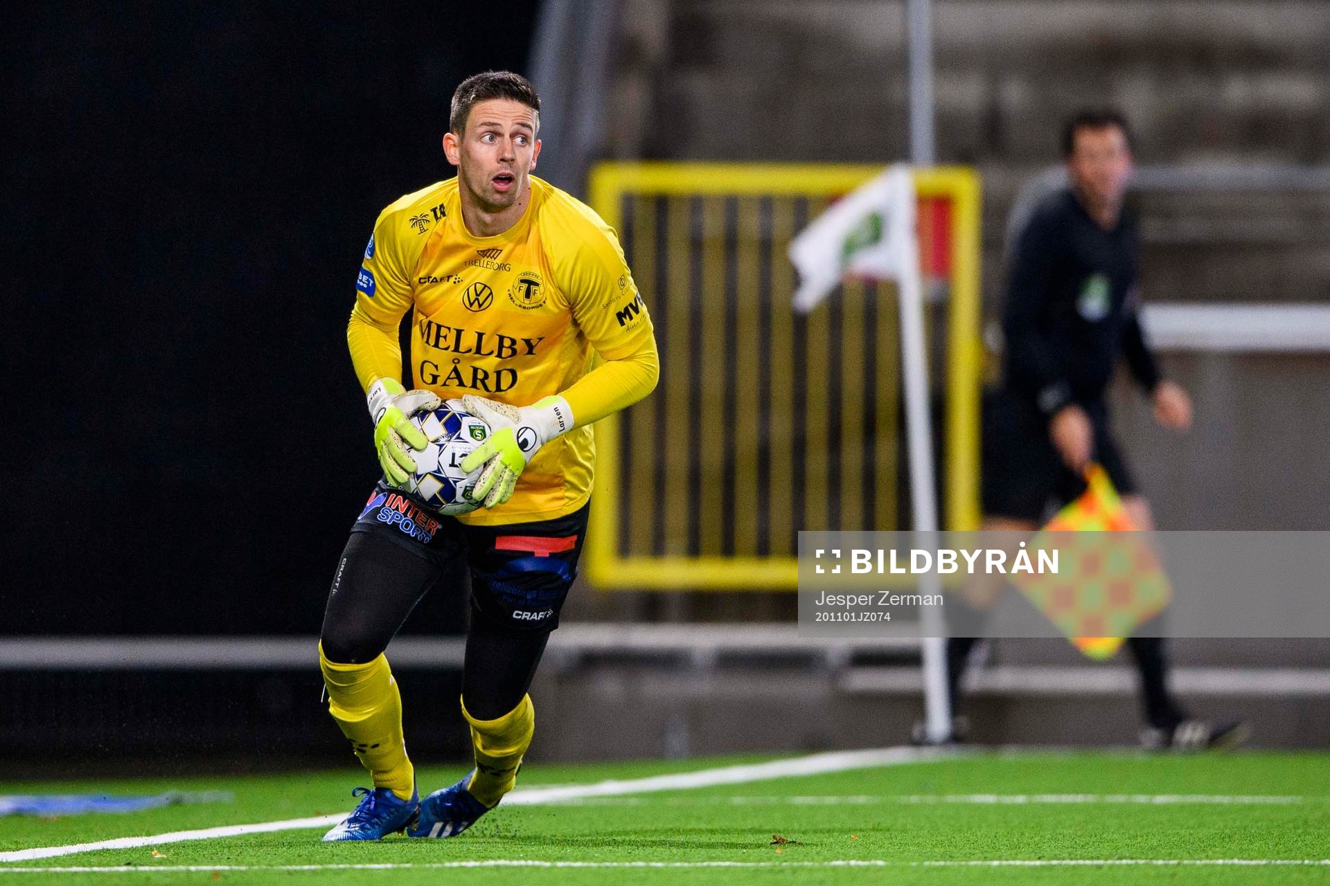 Trelleborgs målvakt Andreas Larsen