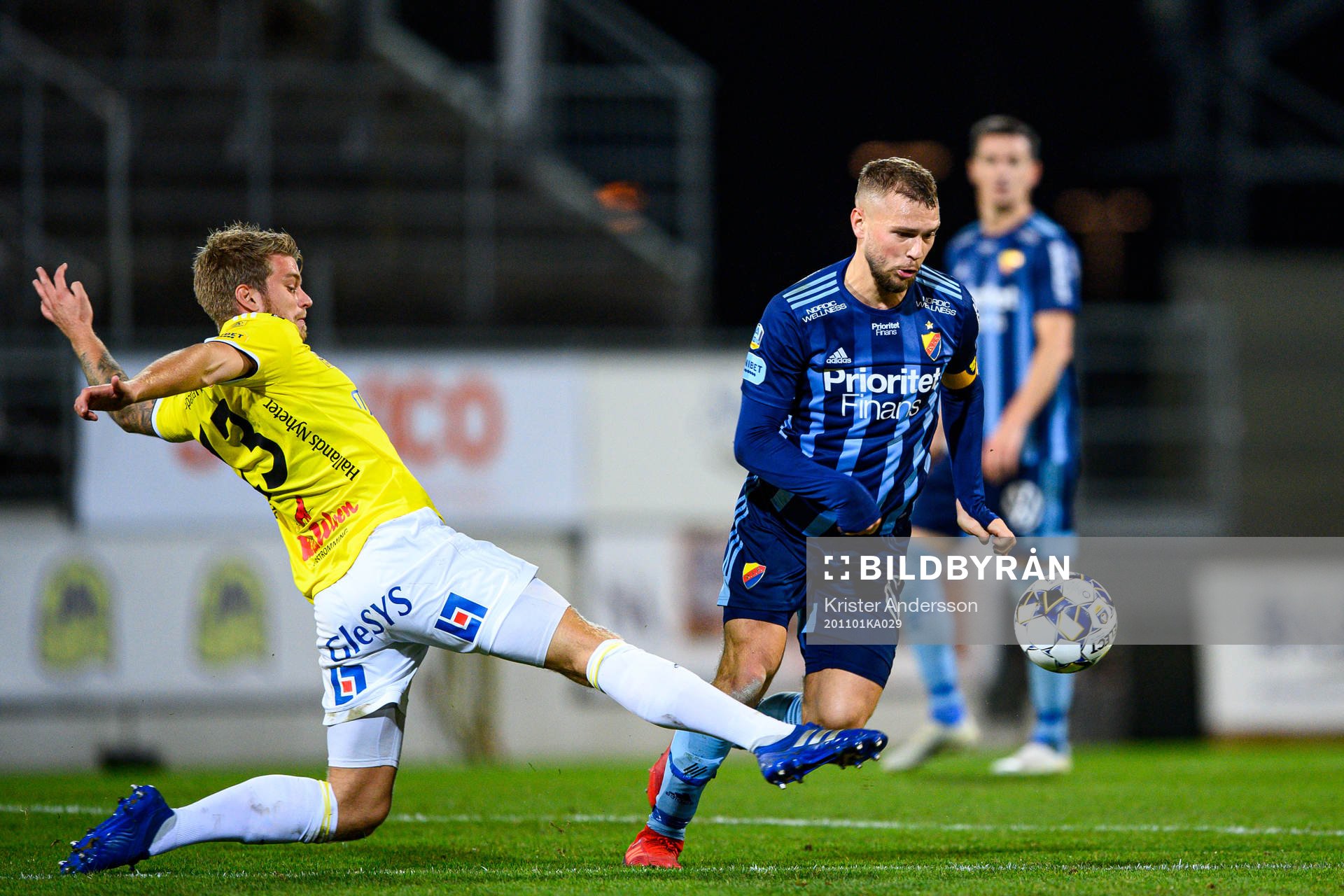 Falkenbergs Marcus Mathisen och Djurgårdens Jesper