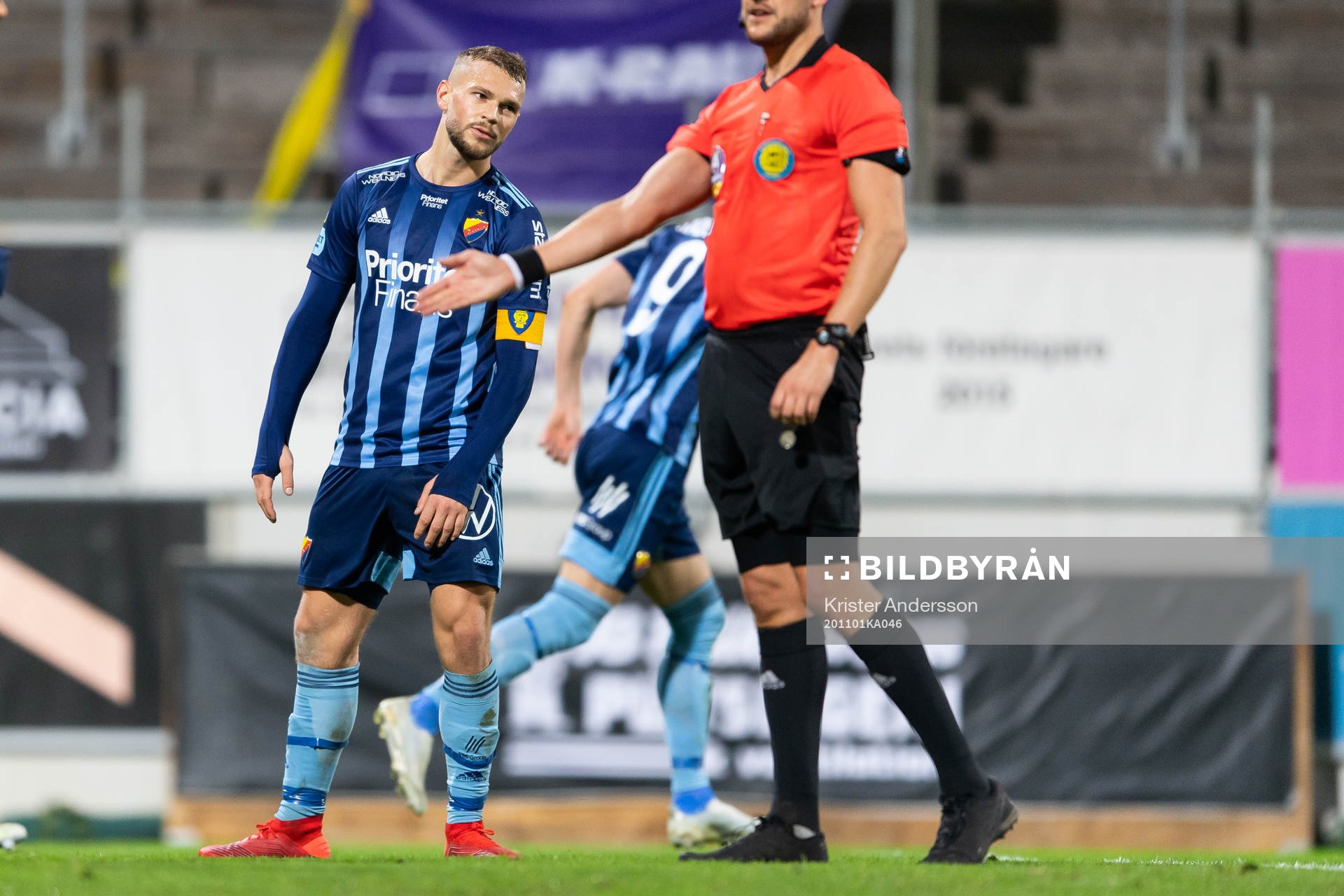 Djurgårdens Jesper Karlström deppar
