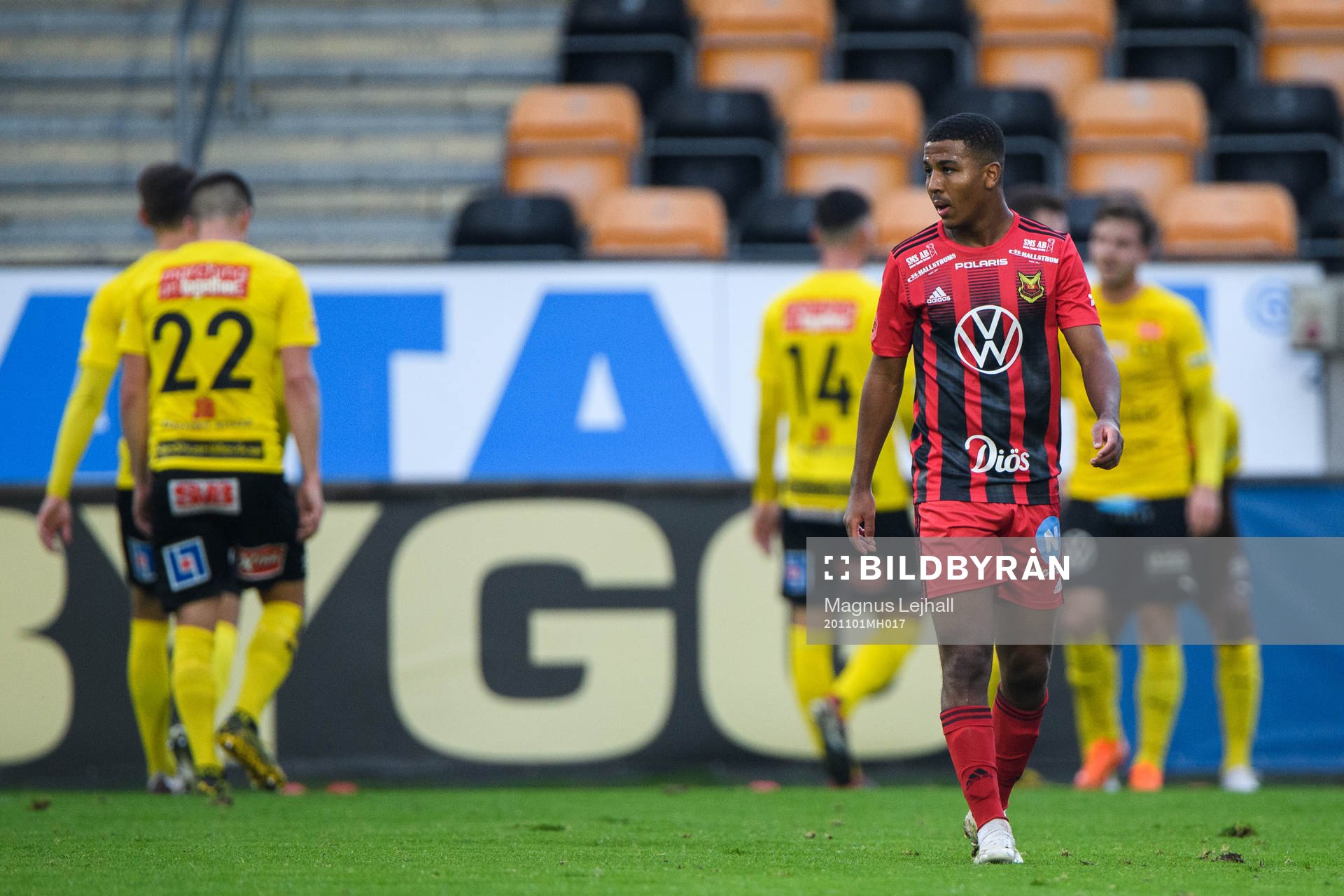 Östersunds Nebiyou Perry deppar