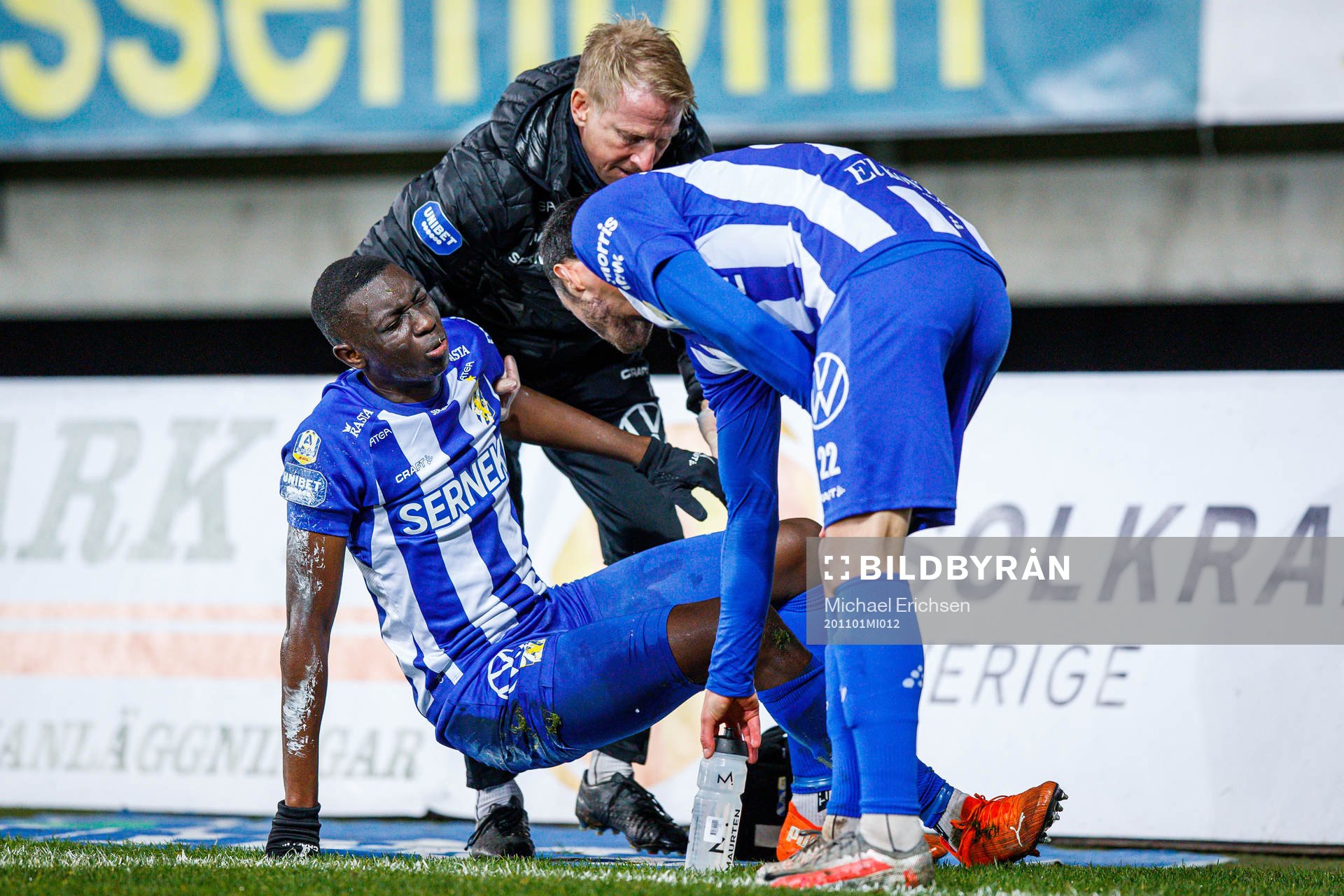 IFK Göteborg Yahya Kalley har ont