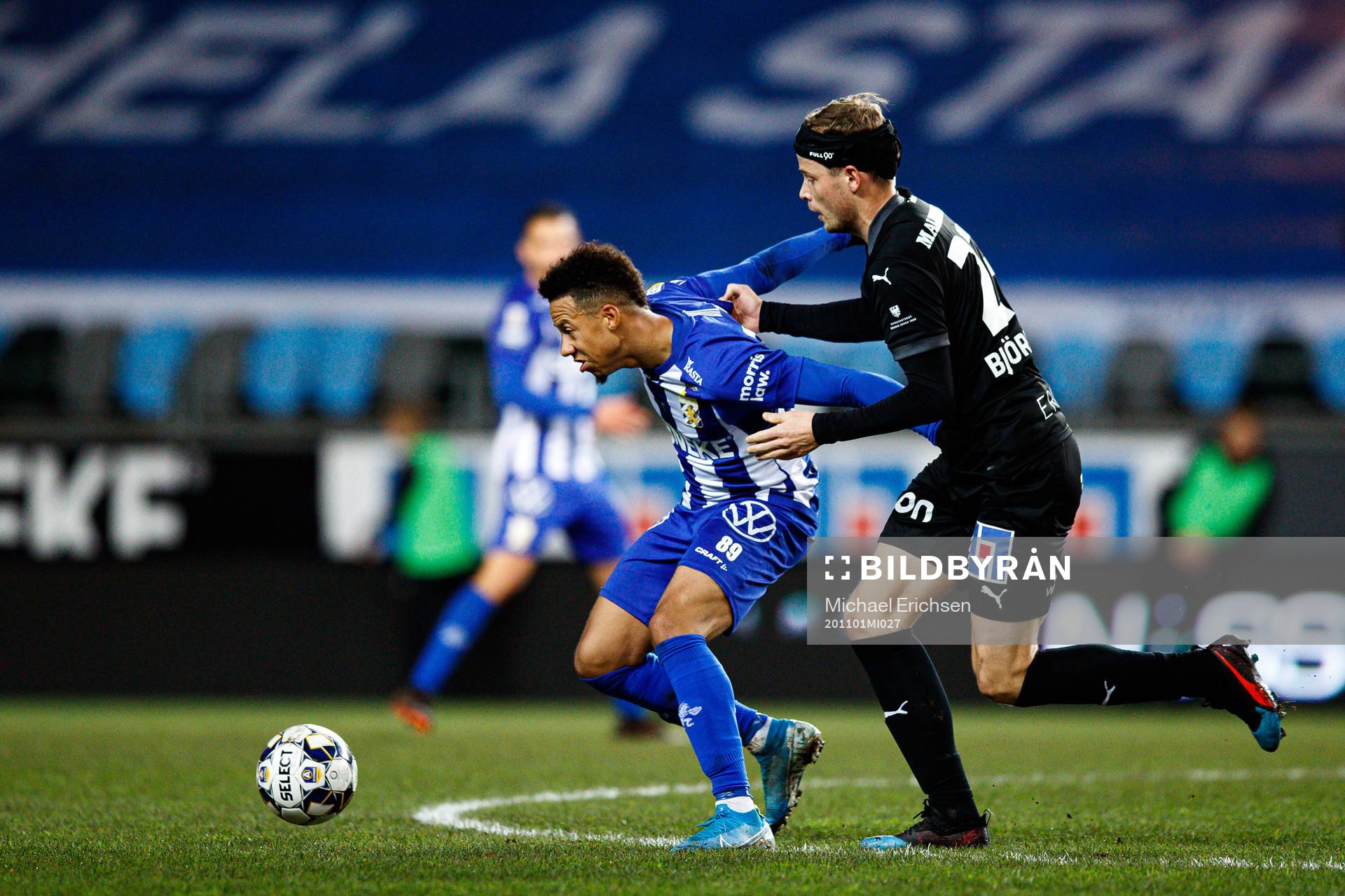 IFK Göteborg Tobias Sana och Örebros Daniel Björkman