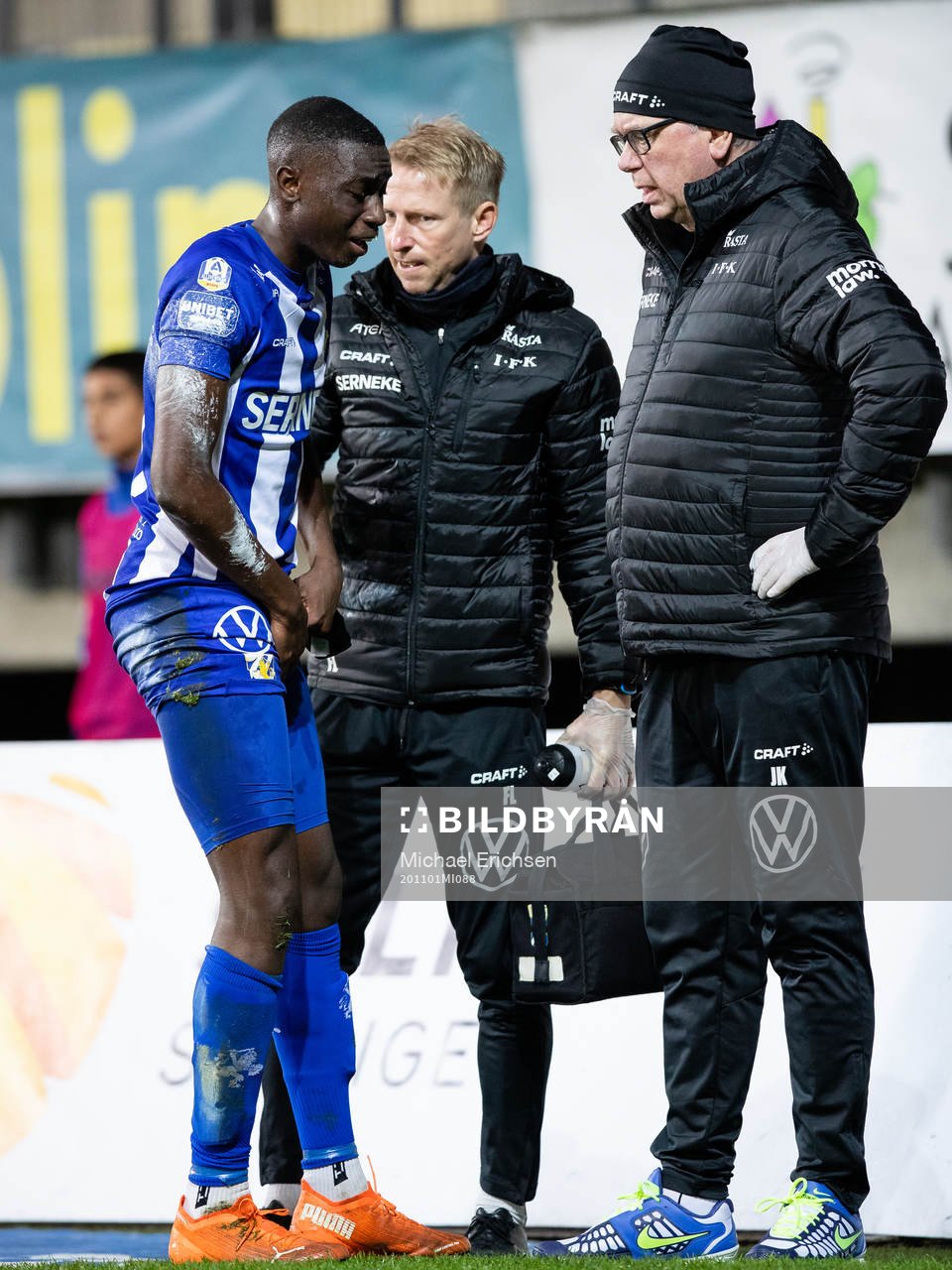 IFK Göteborg Yahya Kalley utgår med skada