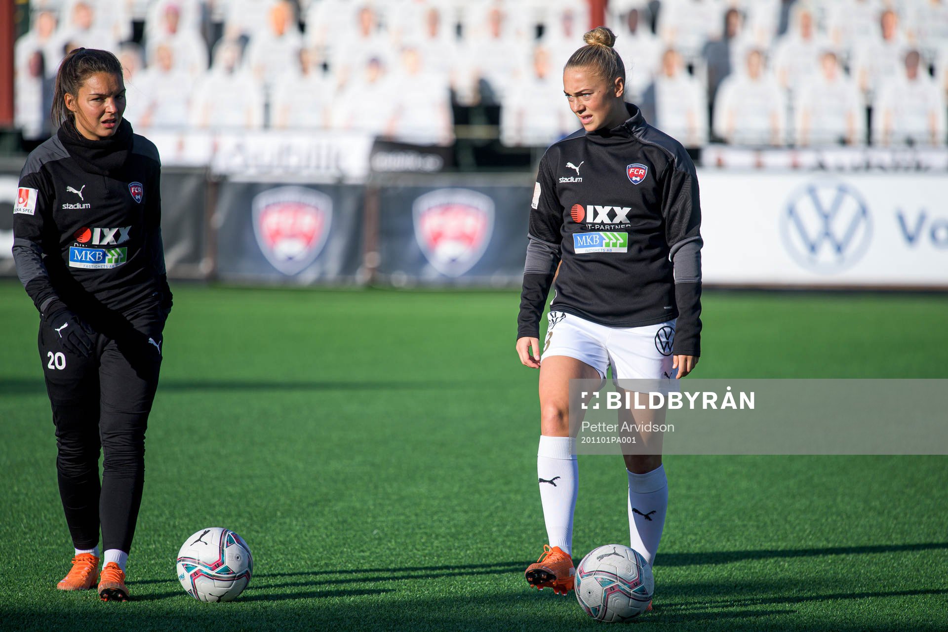 Rosengårds Johanna Rytting Kaneryd och Hanna Bennison