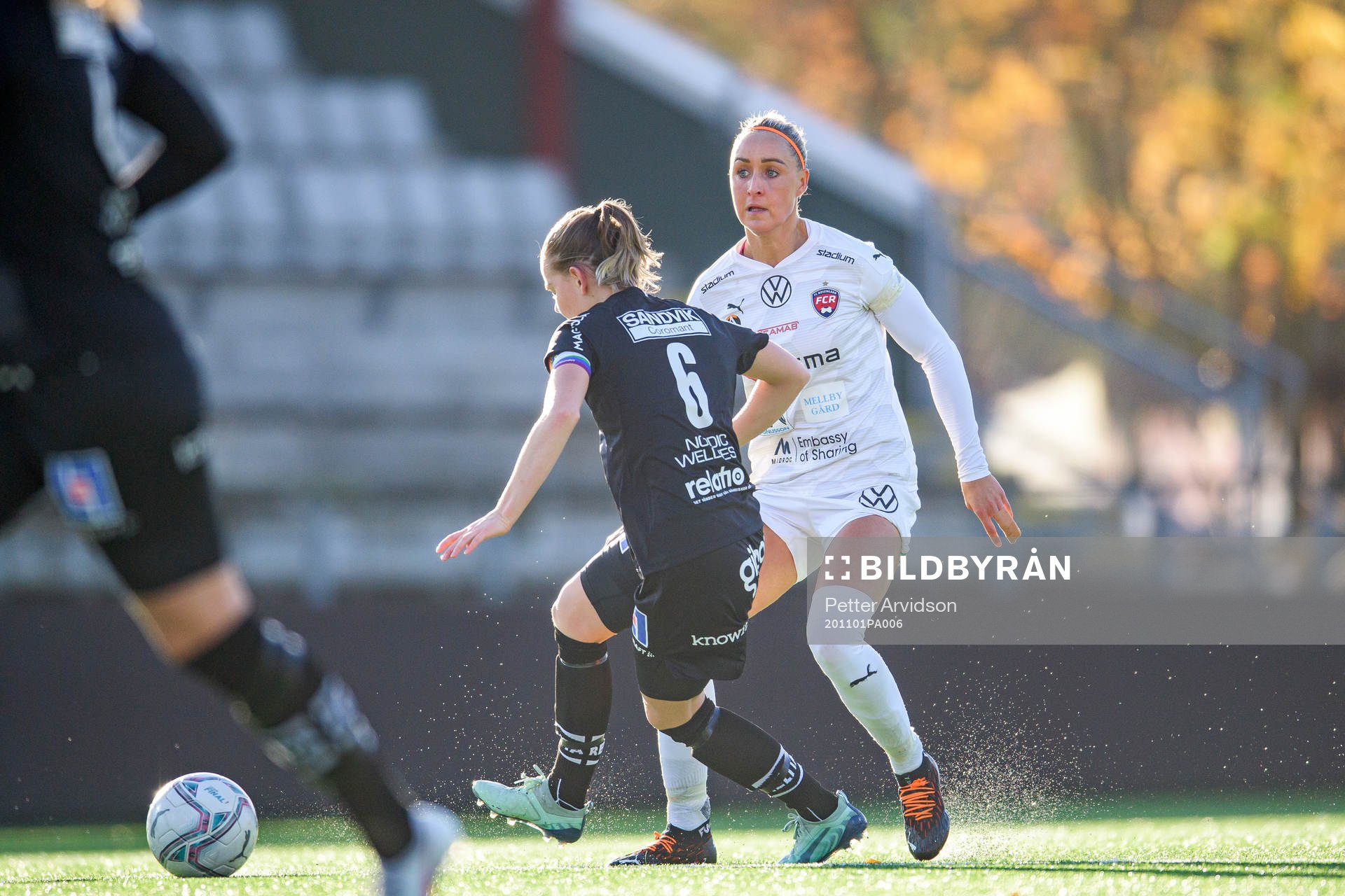 Uppsalas Agnes Nyberg och Rosengårds Sanne Troelsgaard