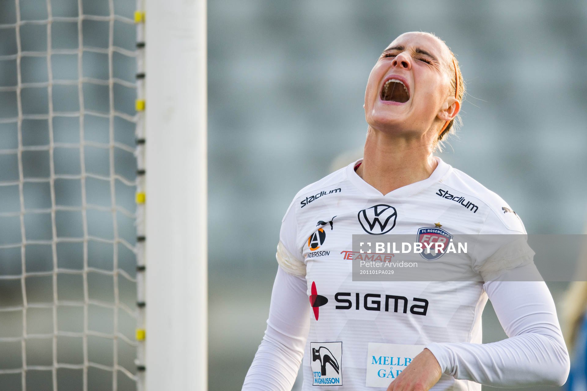 Rosengårds Sanne Troelsgaard reagerar