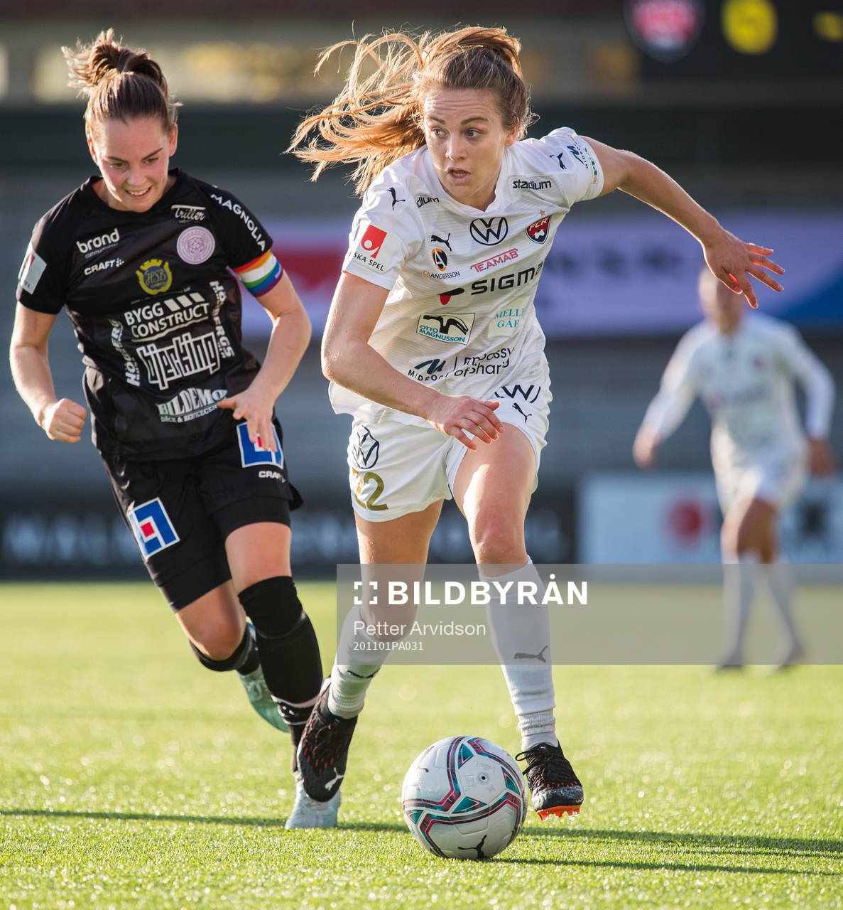 Uppsalas Agnes Nyberg och Rosengårds Fiona Brown