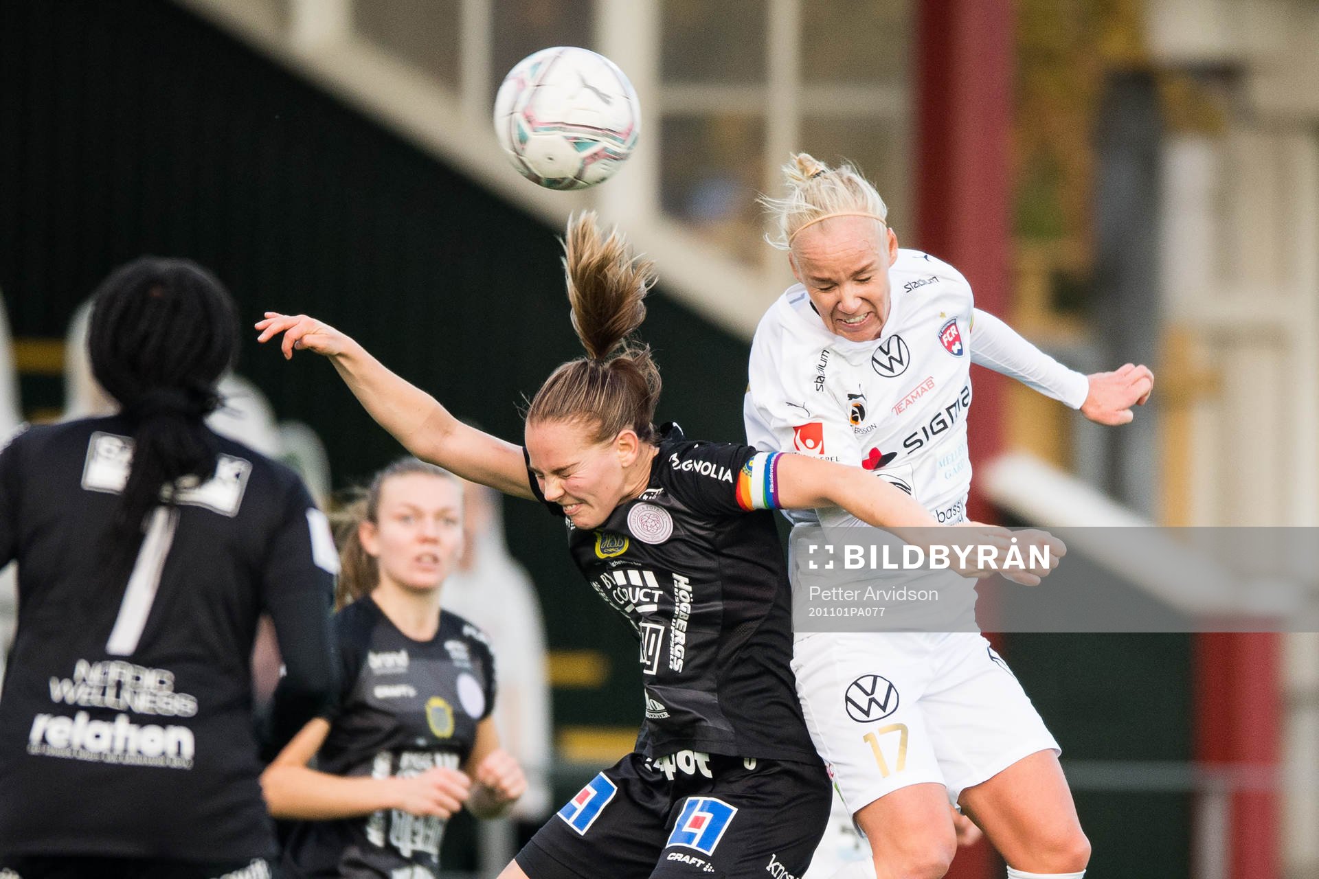 Uppsalas Agnes Nyberg och Rosengårds Caroline Seger