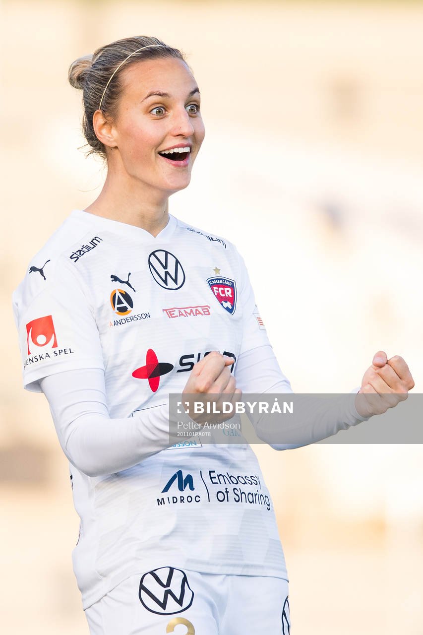 Rosengårds Nathalie Björn jublar