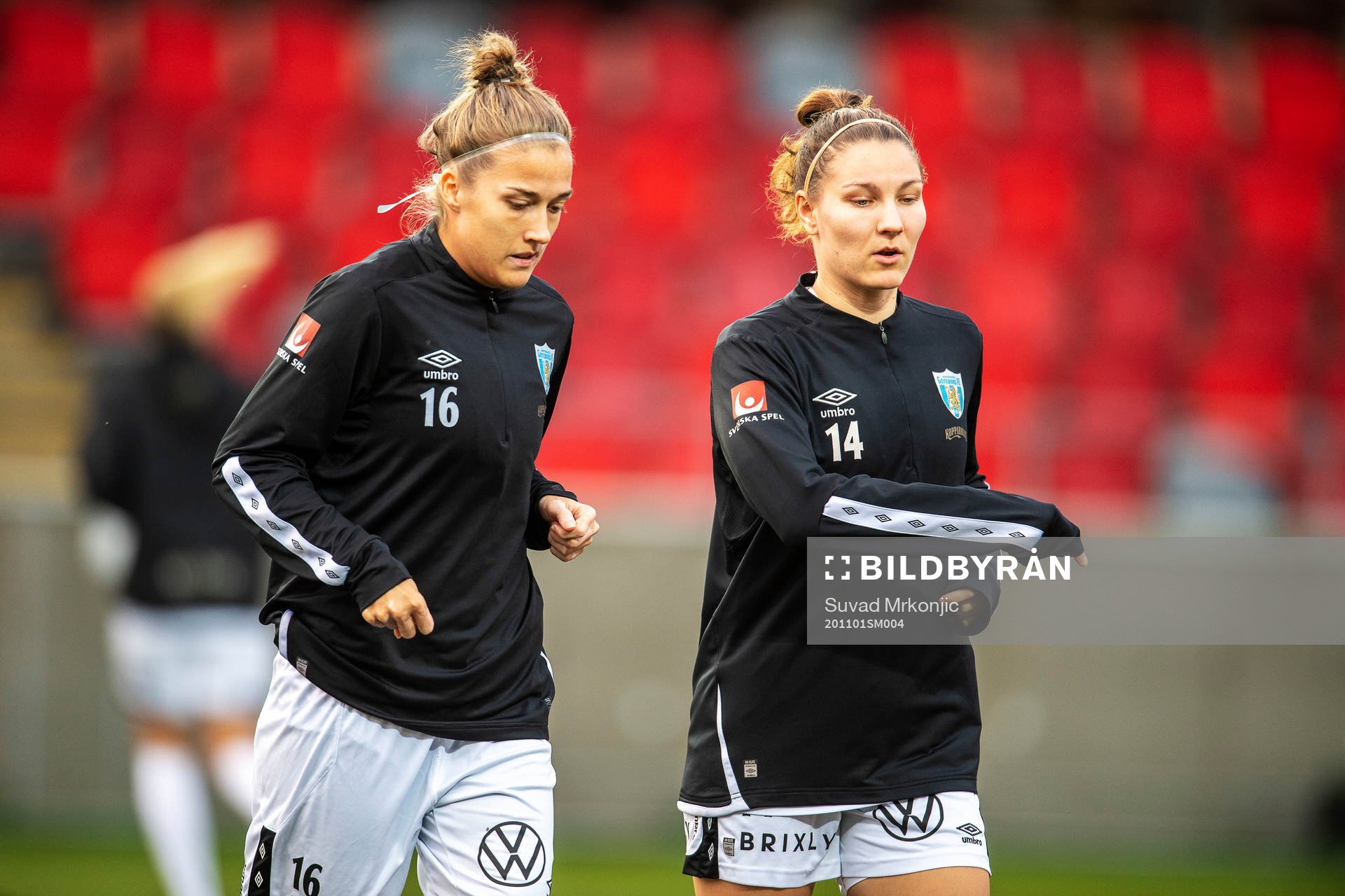 Göteborgs Filippa Angeldal och Natalia Kuikka