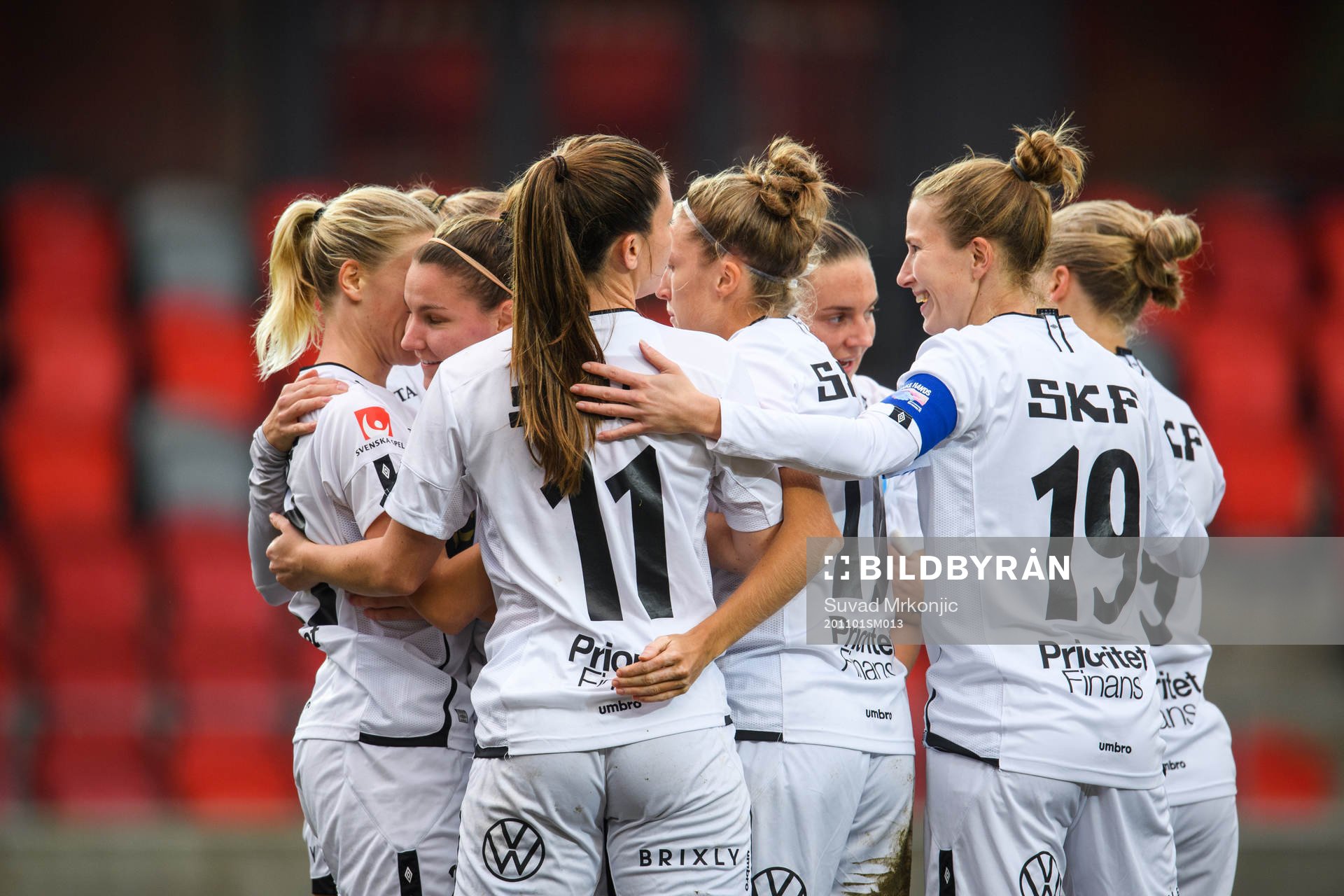 Göteborgs Natalia Kuikka jublar