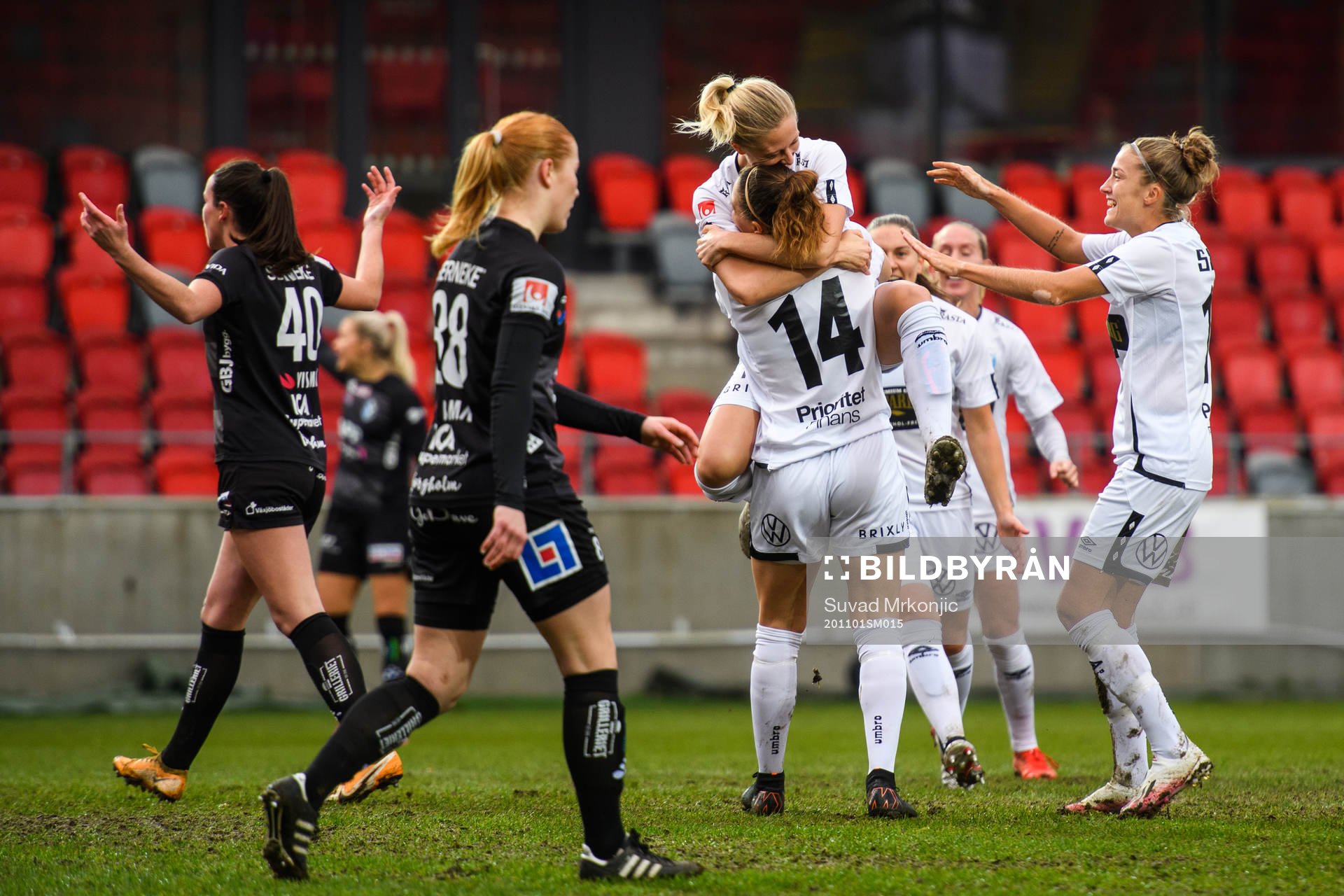 Göteborgs Natalia Kuikka jublar
