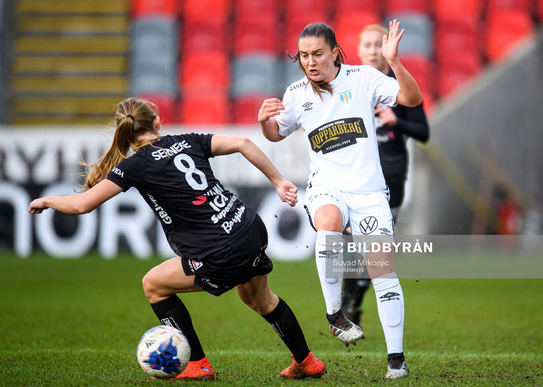 Väsbys Fredrik Strindlund och Göteborgs Vilde Böe Risa