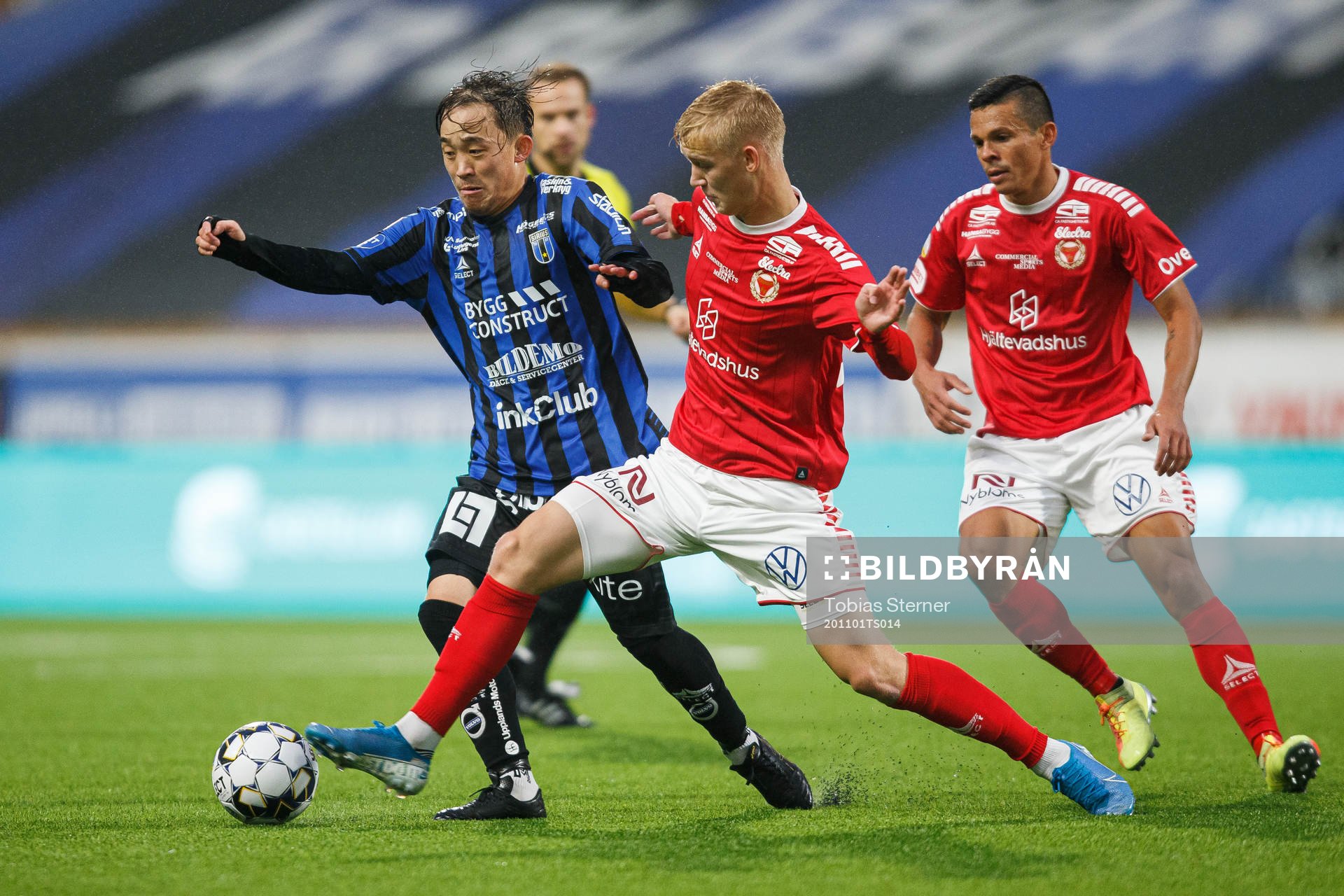 Sirius Yukiya Sugita och Kalmars Carl Gustafsson