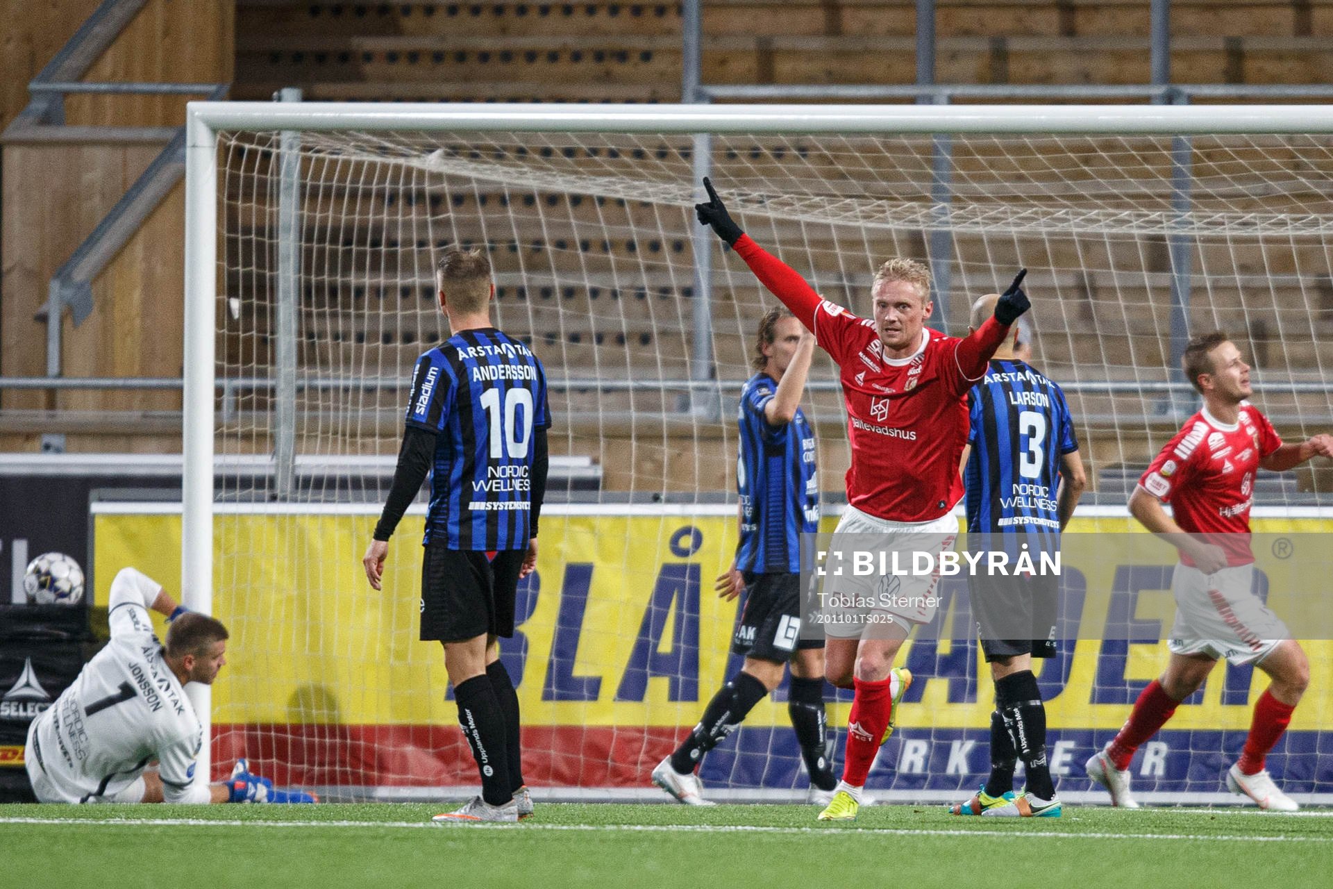 Kalmars Geir André Herrem jublar