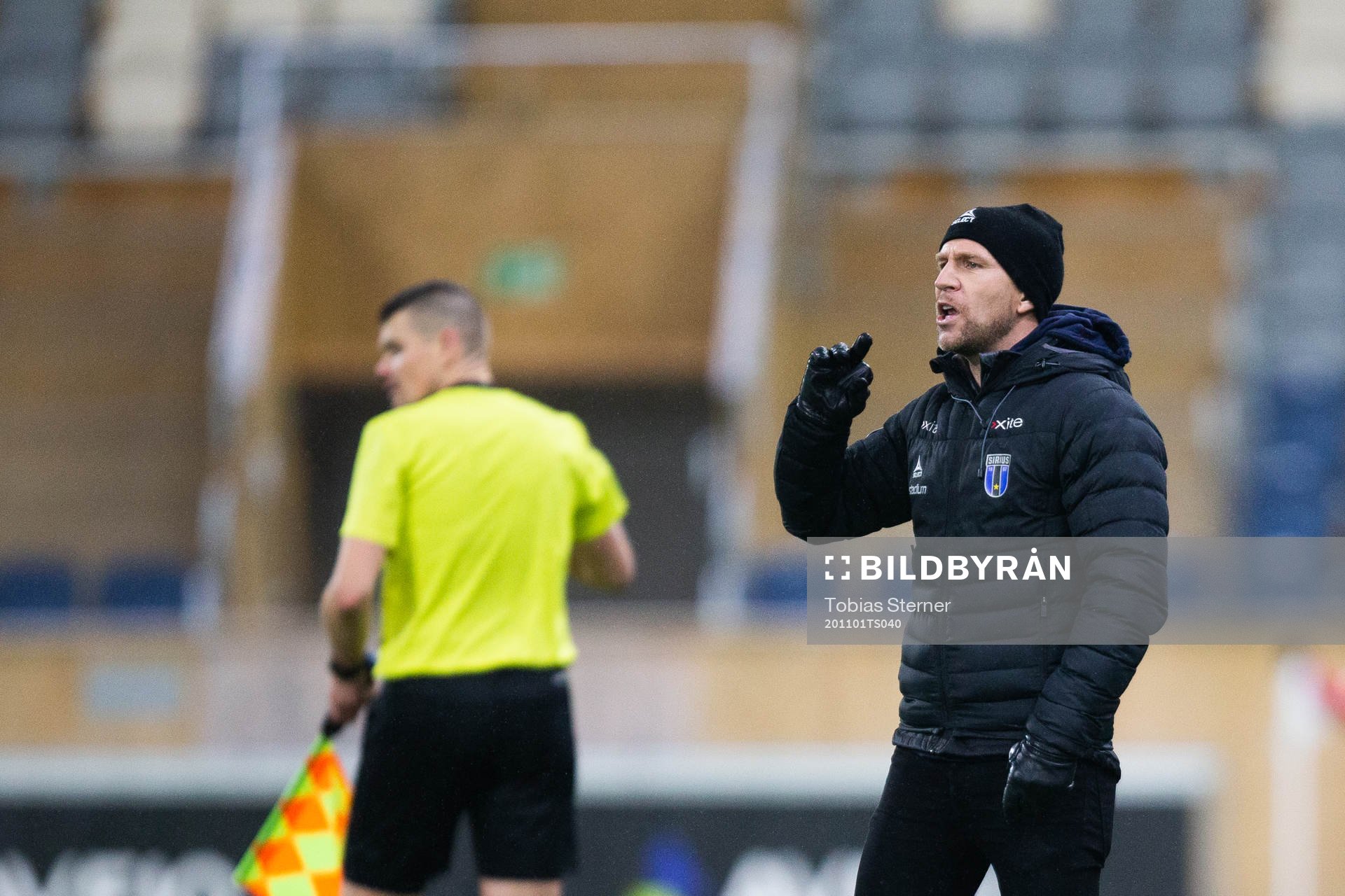 Sirius tränare Henrik Rydström