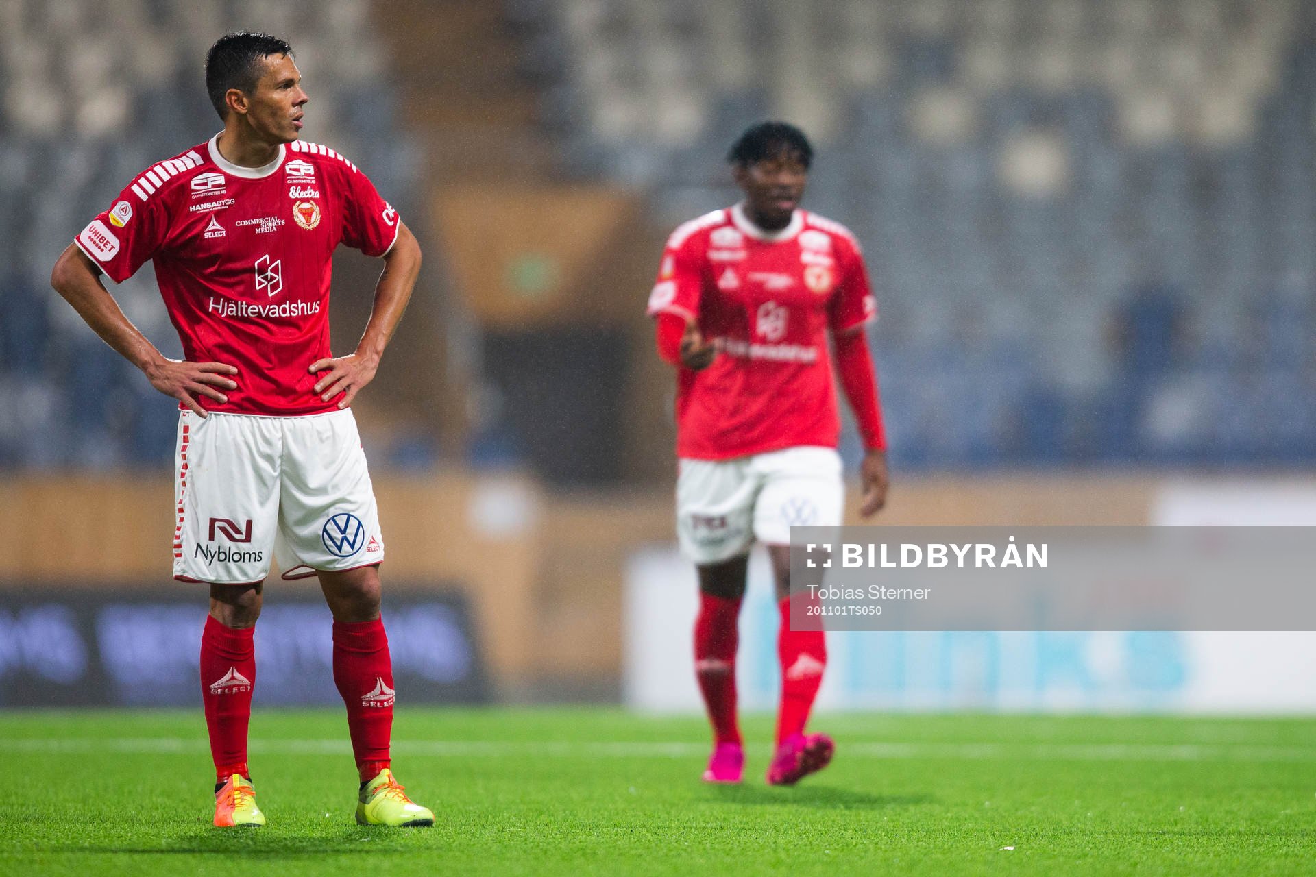 Kalmars Romario Pereira Sipiao deppar