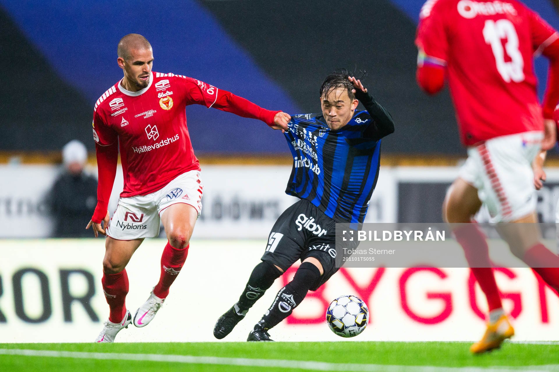 Kalmars Douglas Bergqvist och Sirius Yukiya Sugita