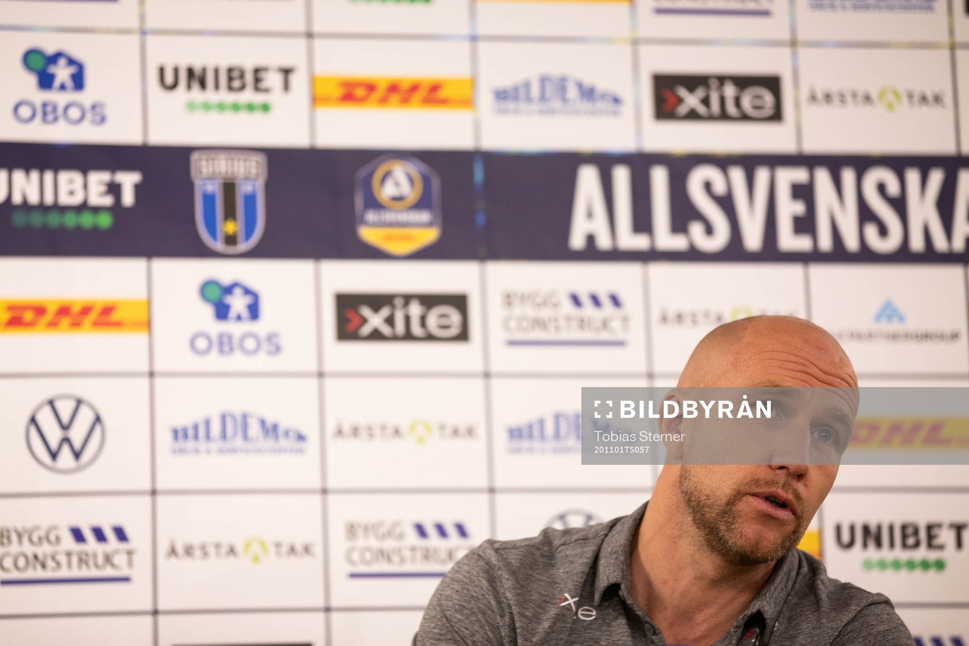 Sirius tränare Henrik Rydström