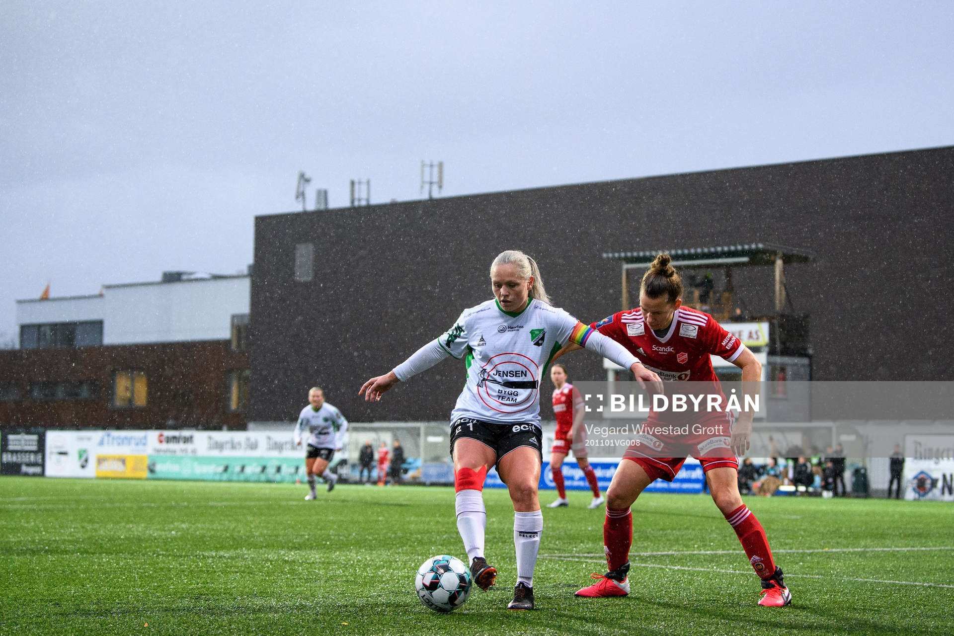 Silje Bekkåsen Nyhagen of Hønefoss and Kim Dolstra of