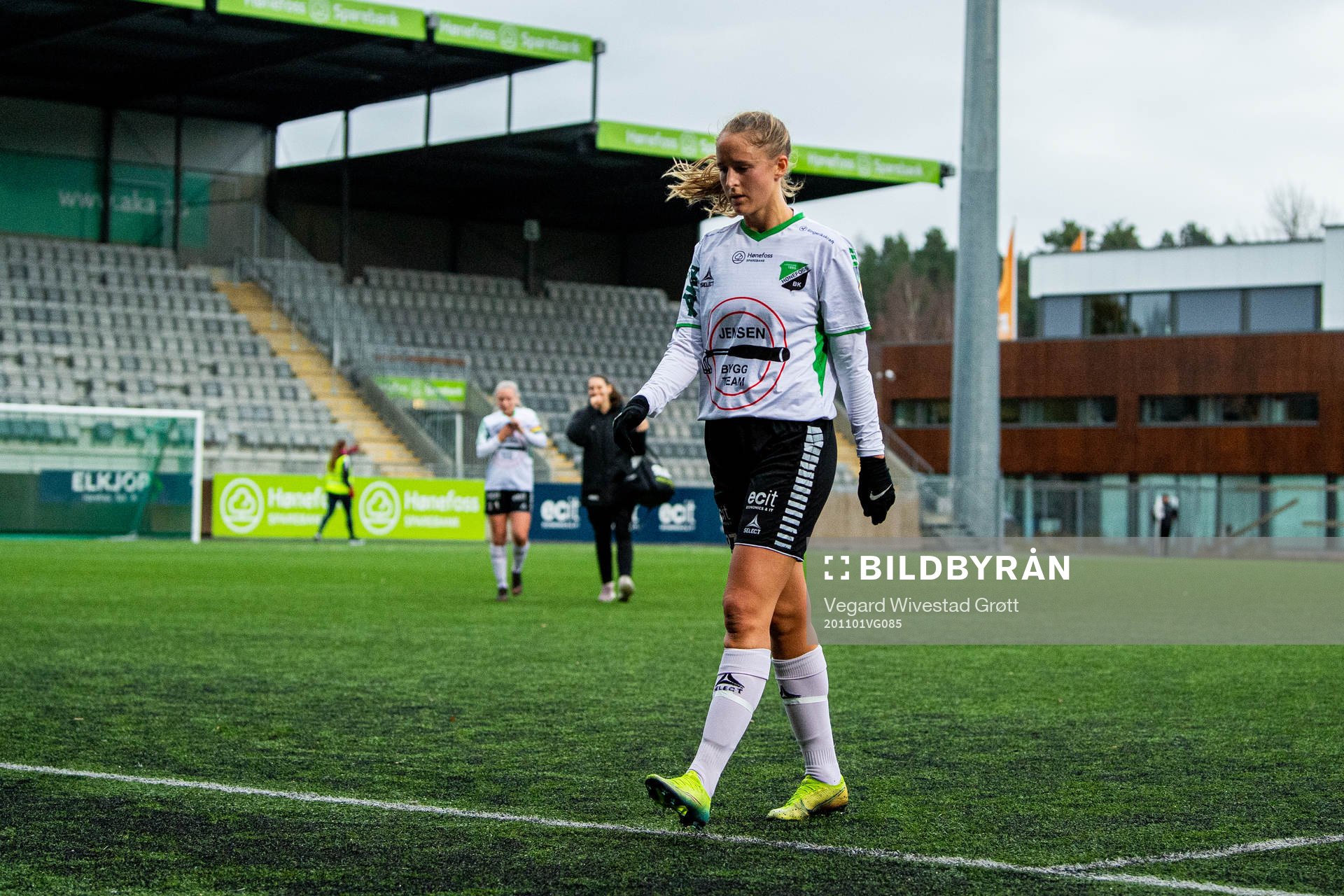 Emilie Nøkleby Finnevolden of Hønefoss at half-time