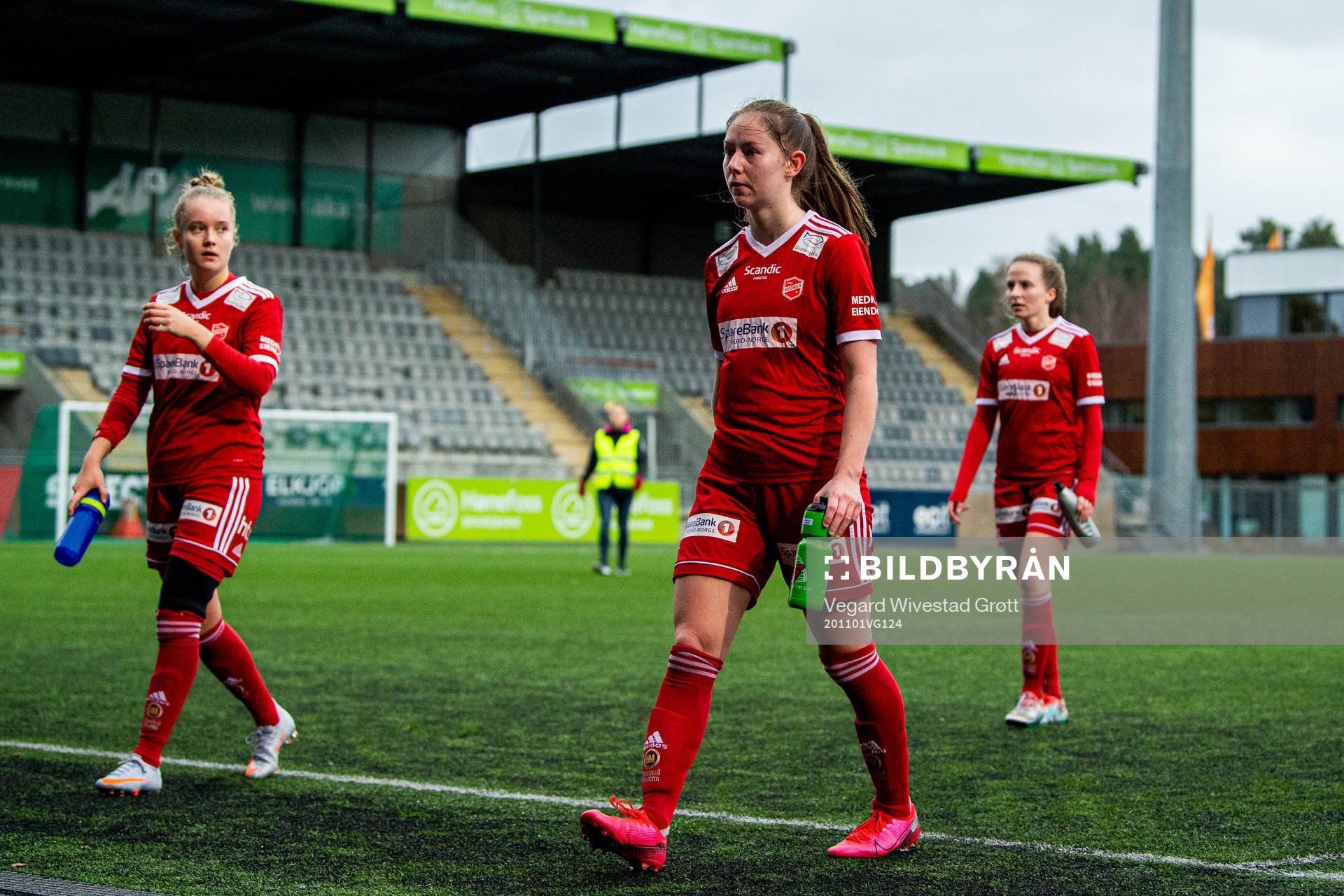 Agnethe Olaug Mathisen of Medkila at half-time