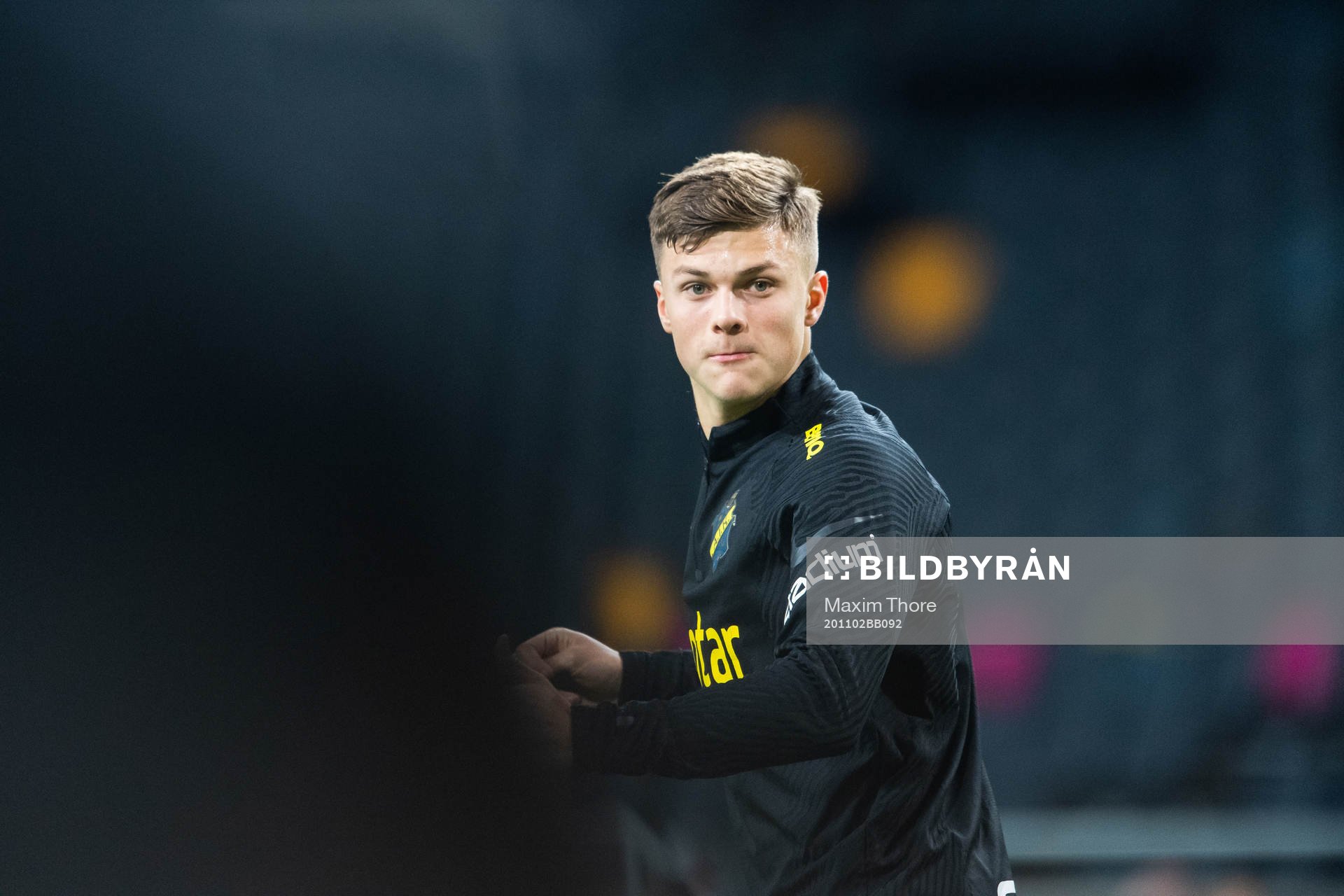 under fotbollsmatchen i Allsvenskan mellan AIK och Varberg