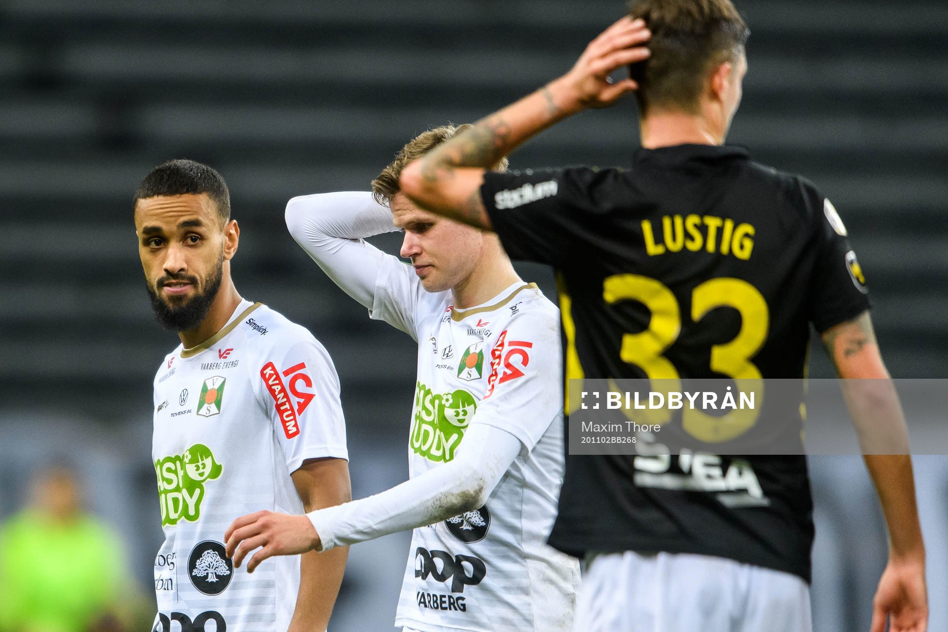 Varbergs Junes Barny deppar