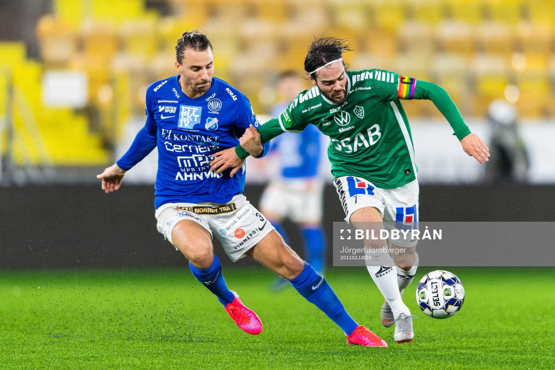 Norrbys Jonathan Azulay och Brages Robbin Sellin