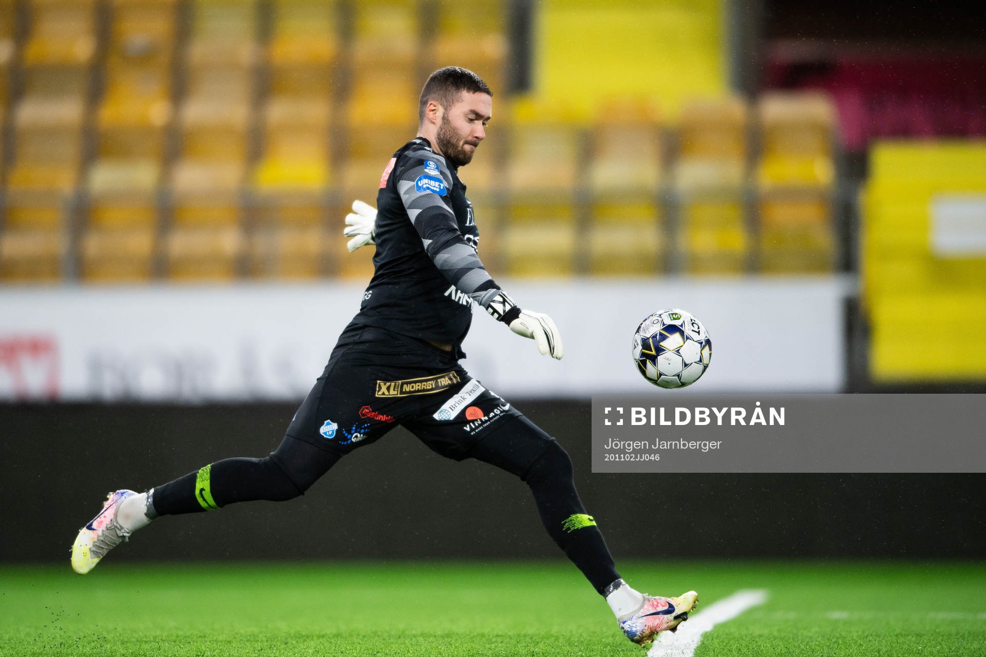 Norrbys målvakt Mergim Krasniqi