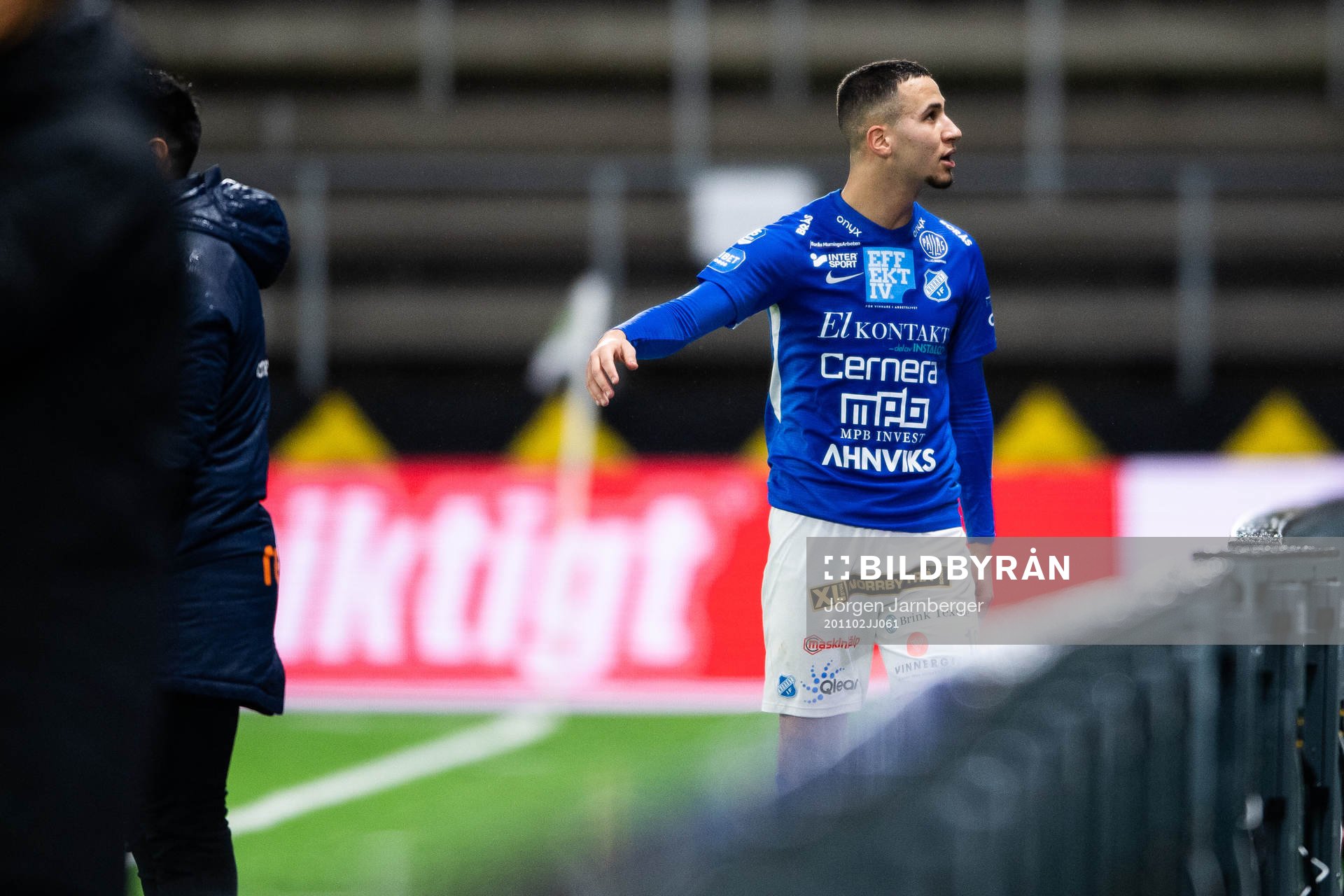 Norrbys Abdelrahman Saidi lämnar planen