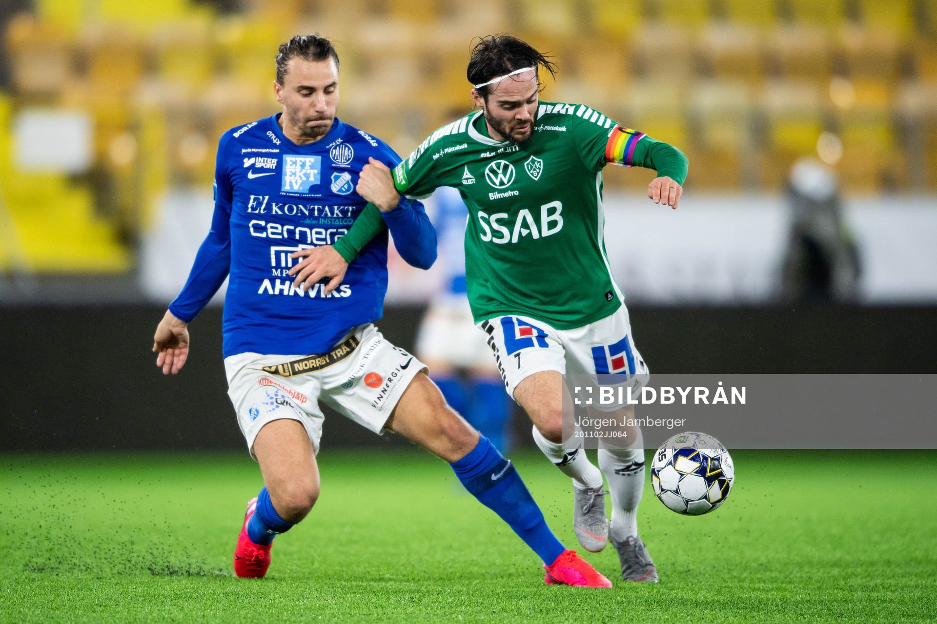 Norrbys Jonathan Azulay och Brages Robbin Sellin