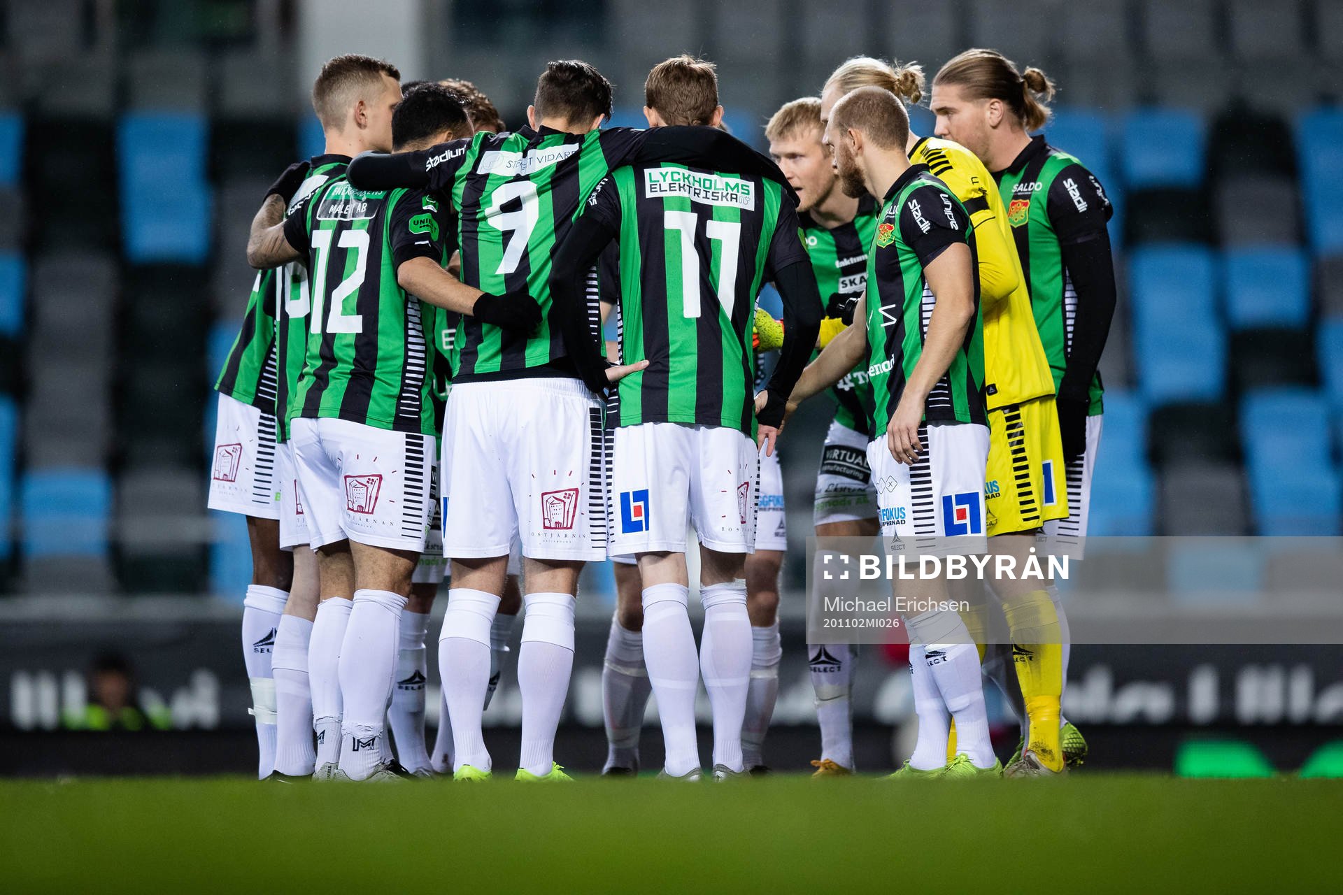 GAIS samlade innan fotbollsmatchen i Superettan  mellan