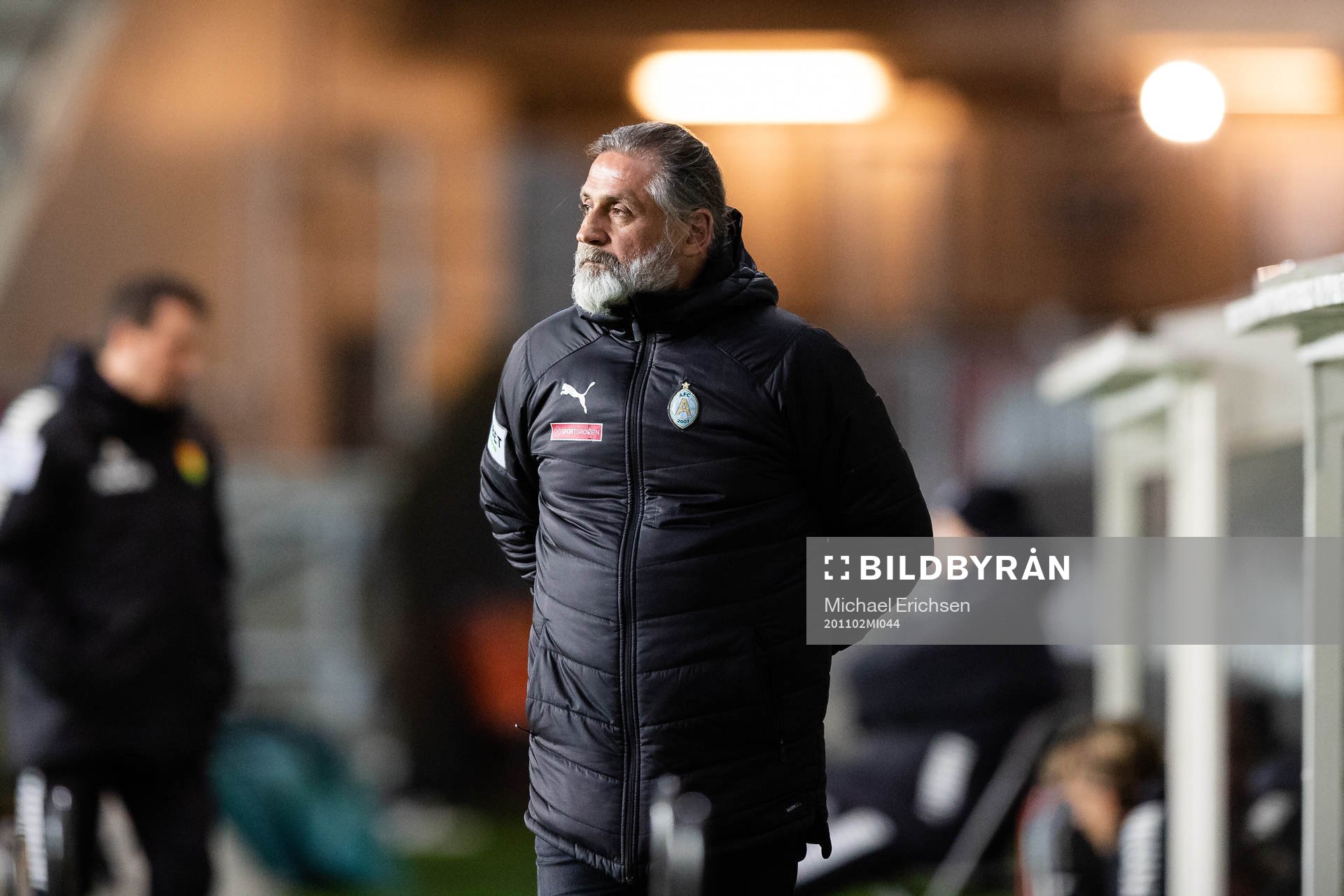 AFC Eskilstunas tränare Özcan Melkemichel