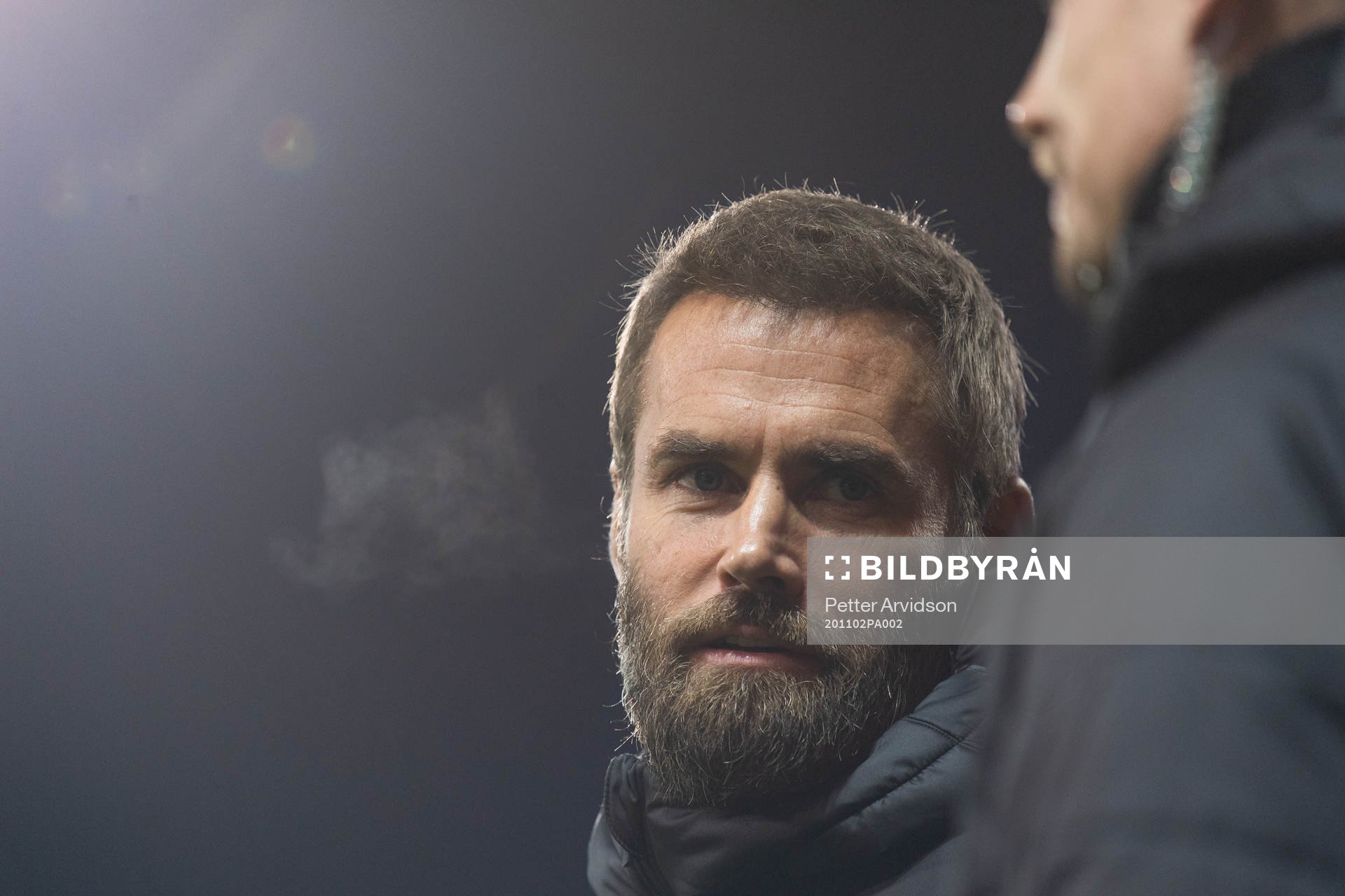 Helsingborgs tränare Olof Mellberg