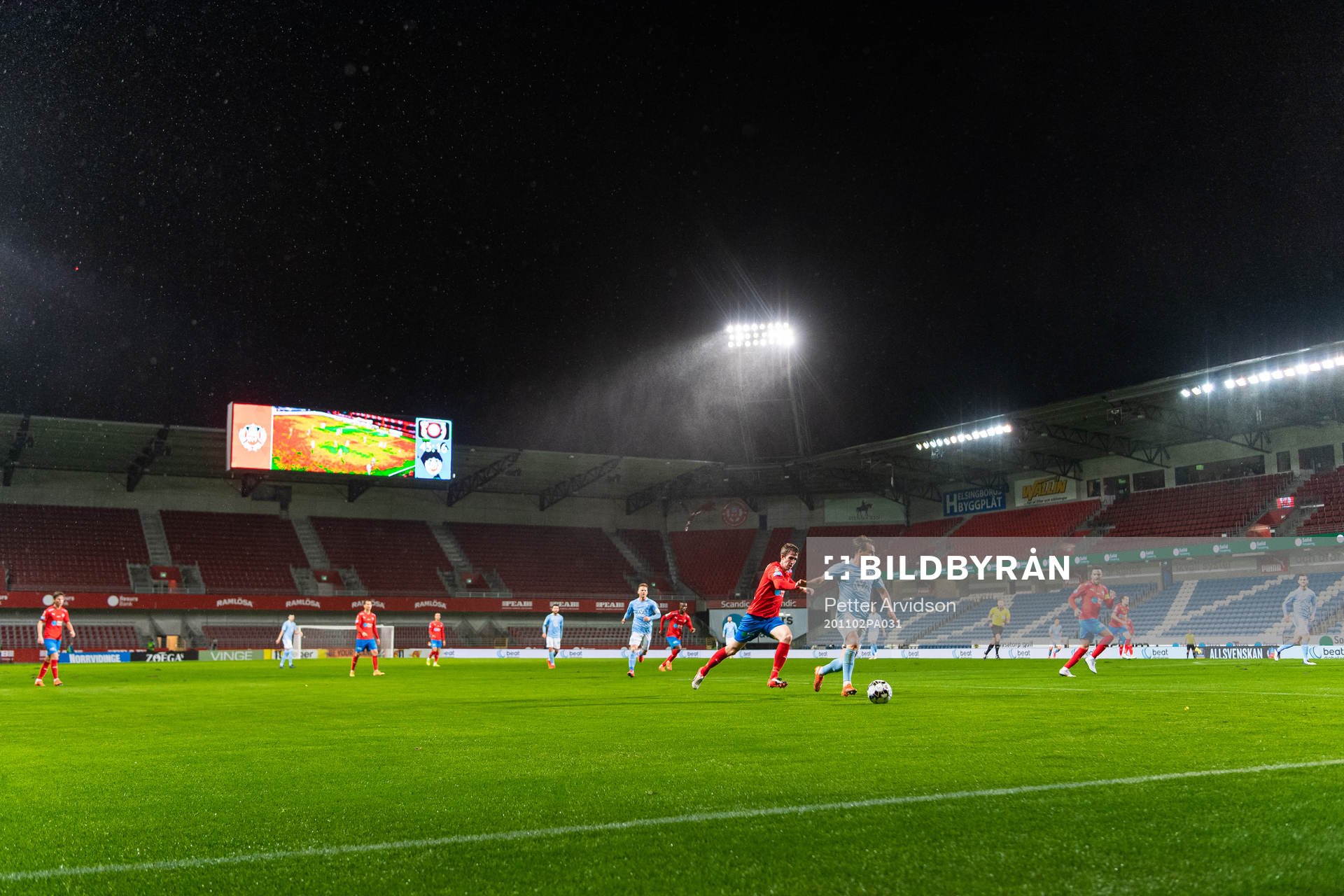 Helsingborgs Adam Eriksson och Malmö FF Eric Larsson