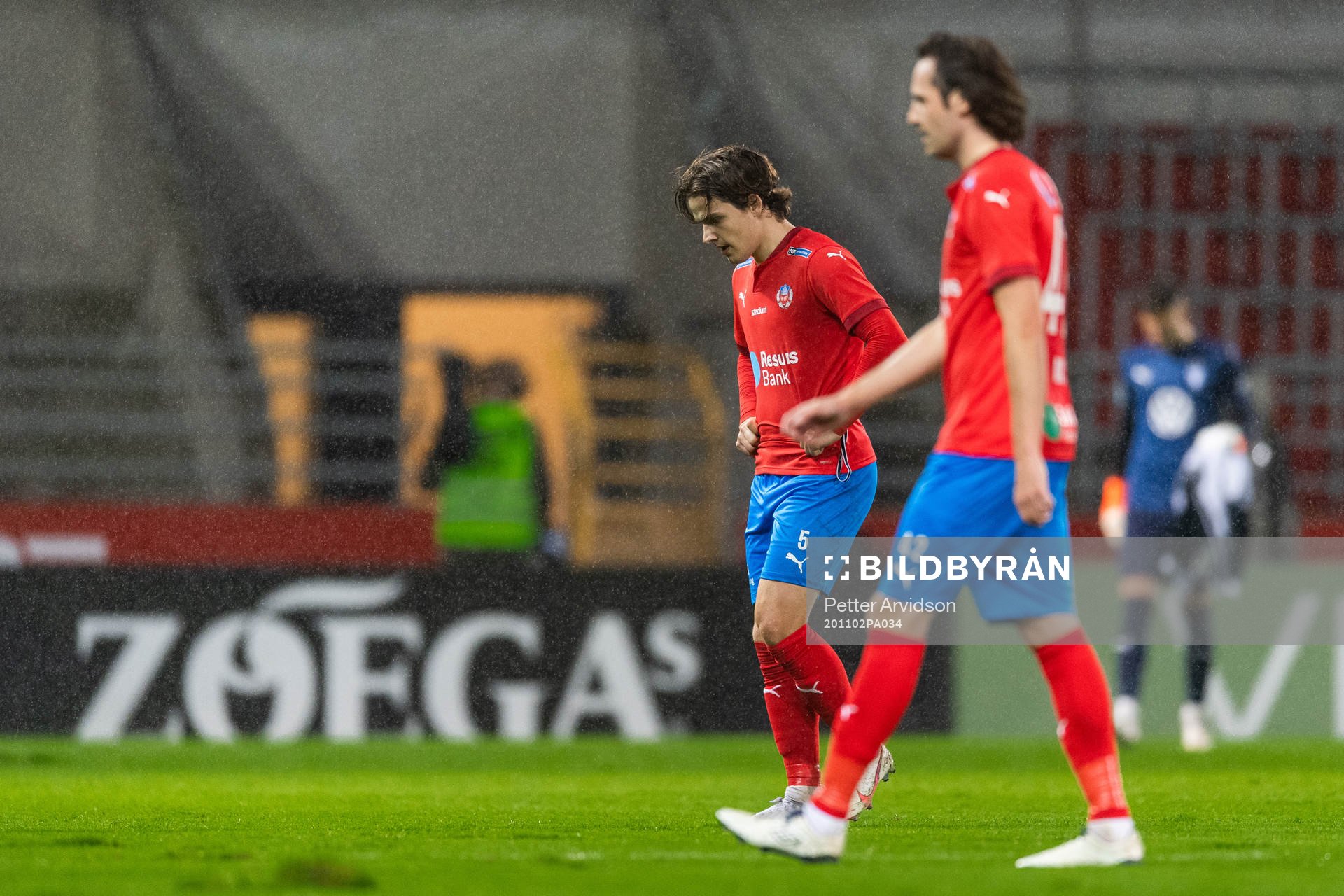 Helsingborgs Brandur Hendriksson deppar