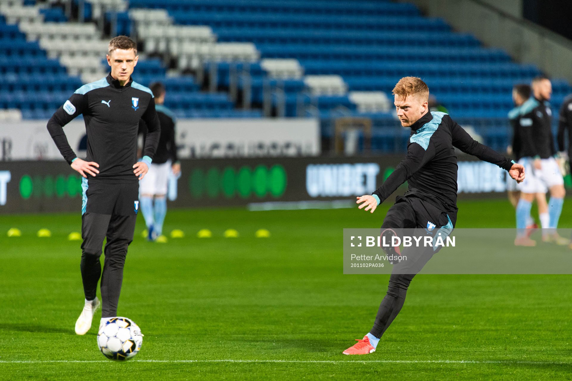 Malmö FF Sören Rieks och Anders Christiansen